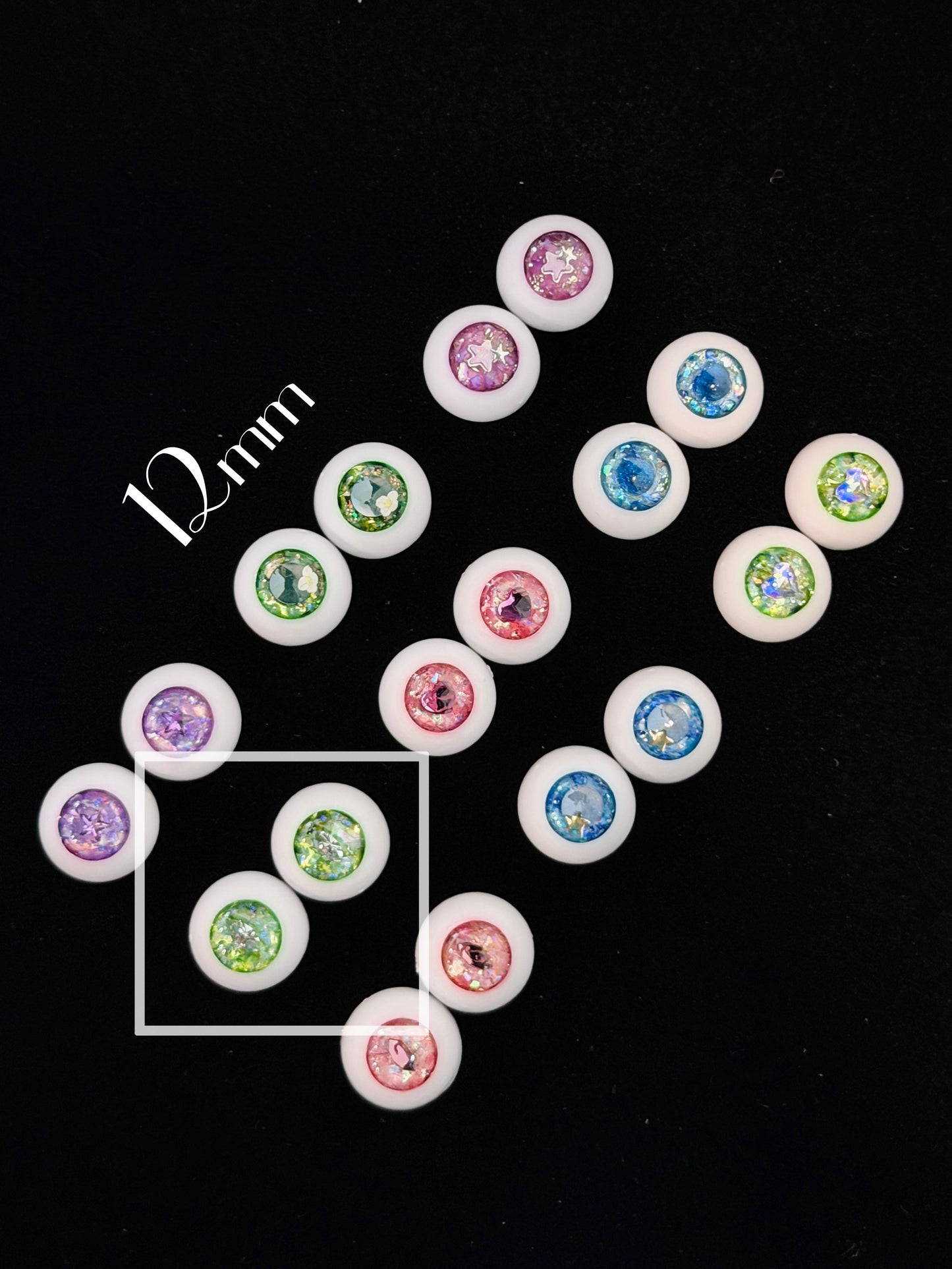 【Dear My Lady】16568 綠 / 12mm BJD Cocoriang AngelPhilia 1/4 1/6