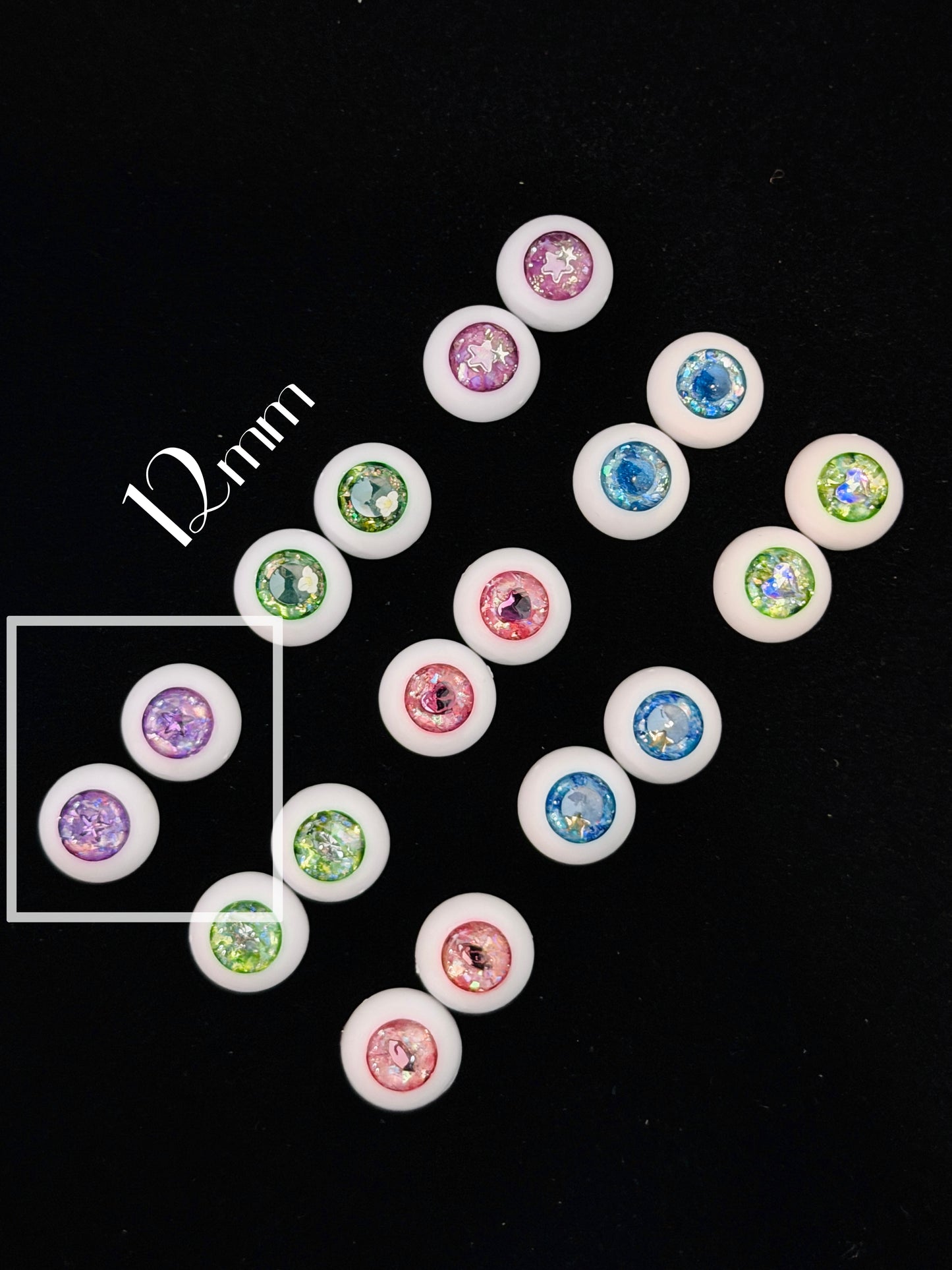 【Dear My Lady】16571 紫 / 12mm BJD Cocoriang AngelPhilia 1/4 1/6
