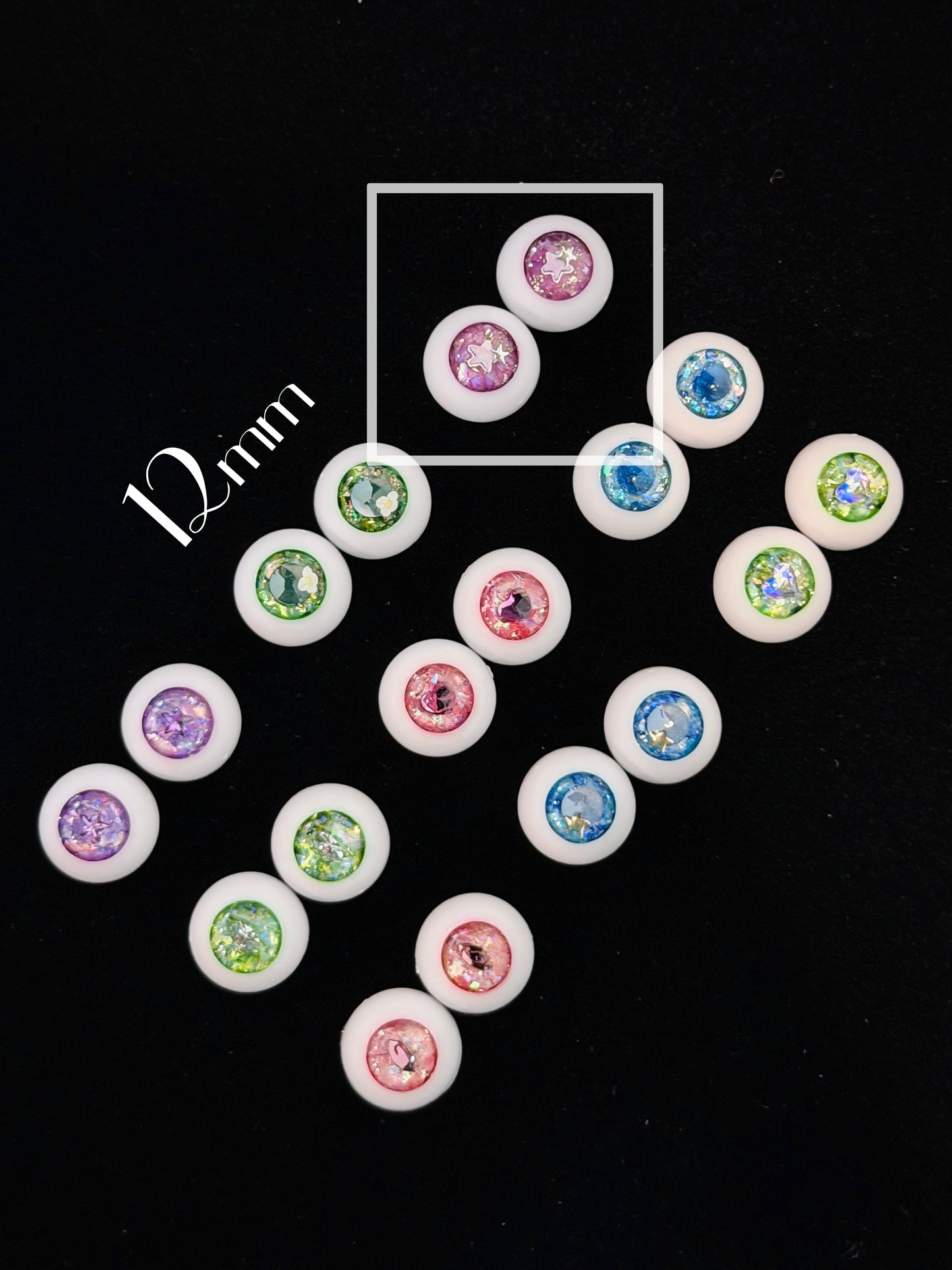 【Dear My Lady】16572 紫 / 12mm BJD Cocoriang AngelPhilia 1/4 1/6