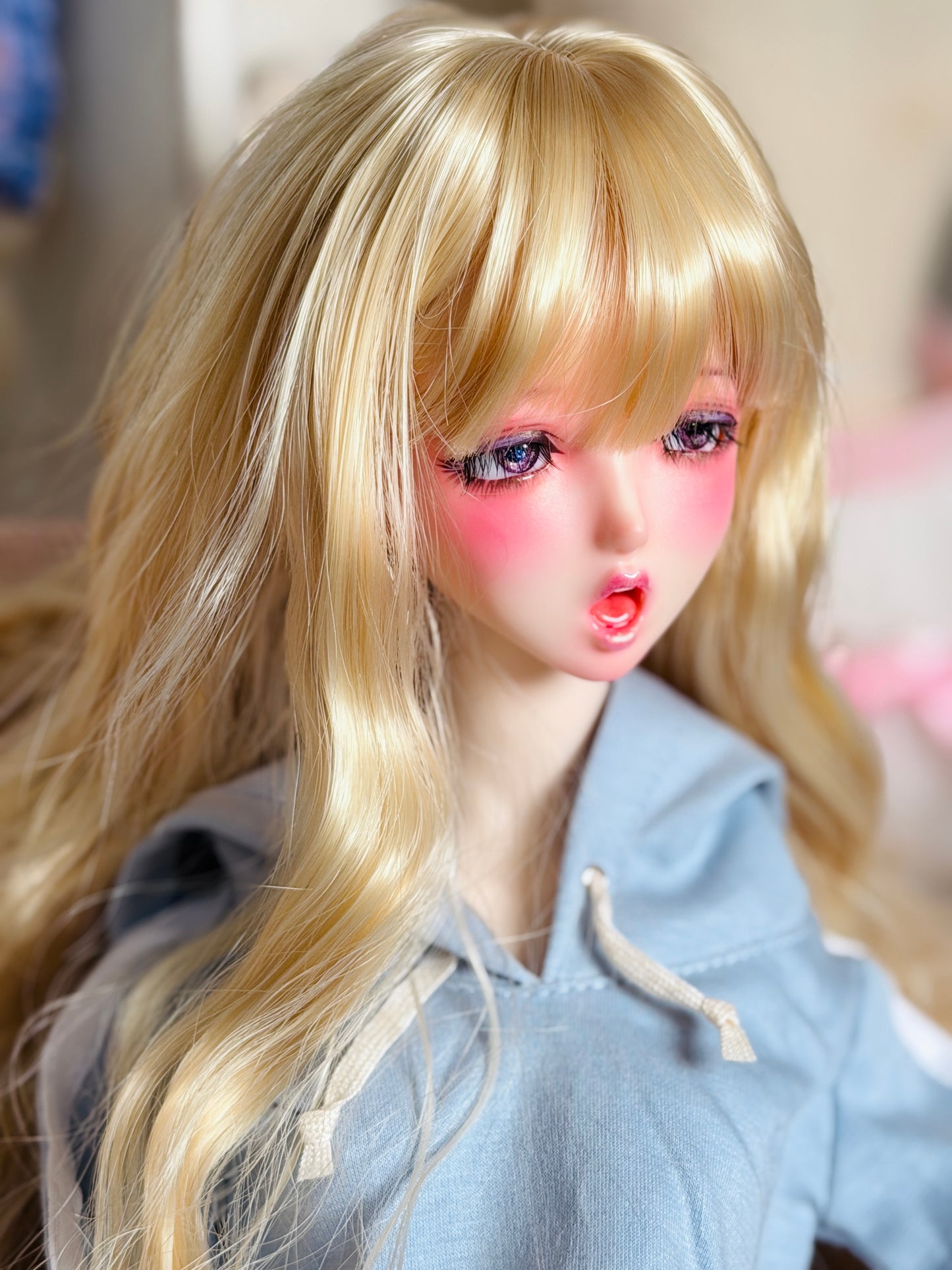 【Dear My Lady】16578 紫 小瞳 / 14mm BJD 3分 4分 6分 iMdaDoll AngelPhilia