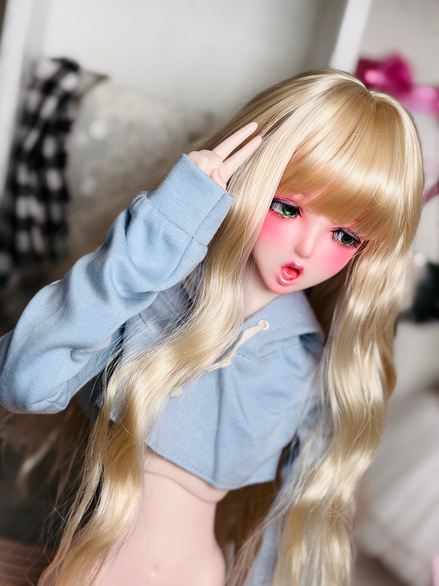 【Dear My Lady】16579 綠 小瞳 / 14mm BJD 3分 4分 6分 iMdaDoll AngelPhilia