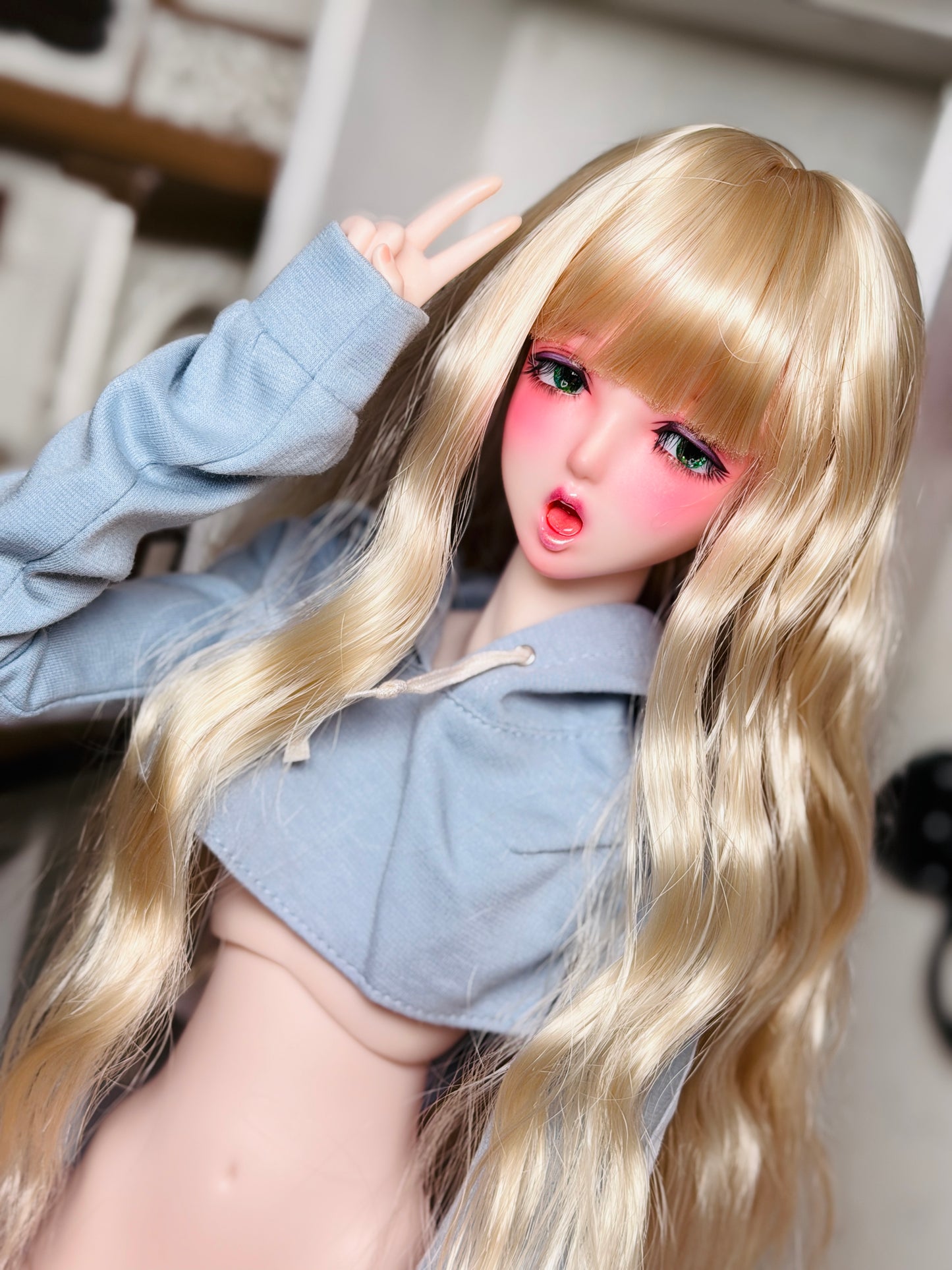 【Dear My Lady】16579 綠 小瞳 / 14mm BJD 3分 4分 6分 iMdaDoll AngelPhilia