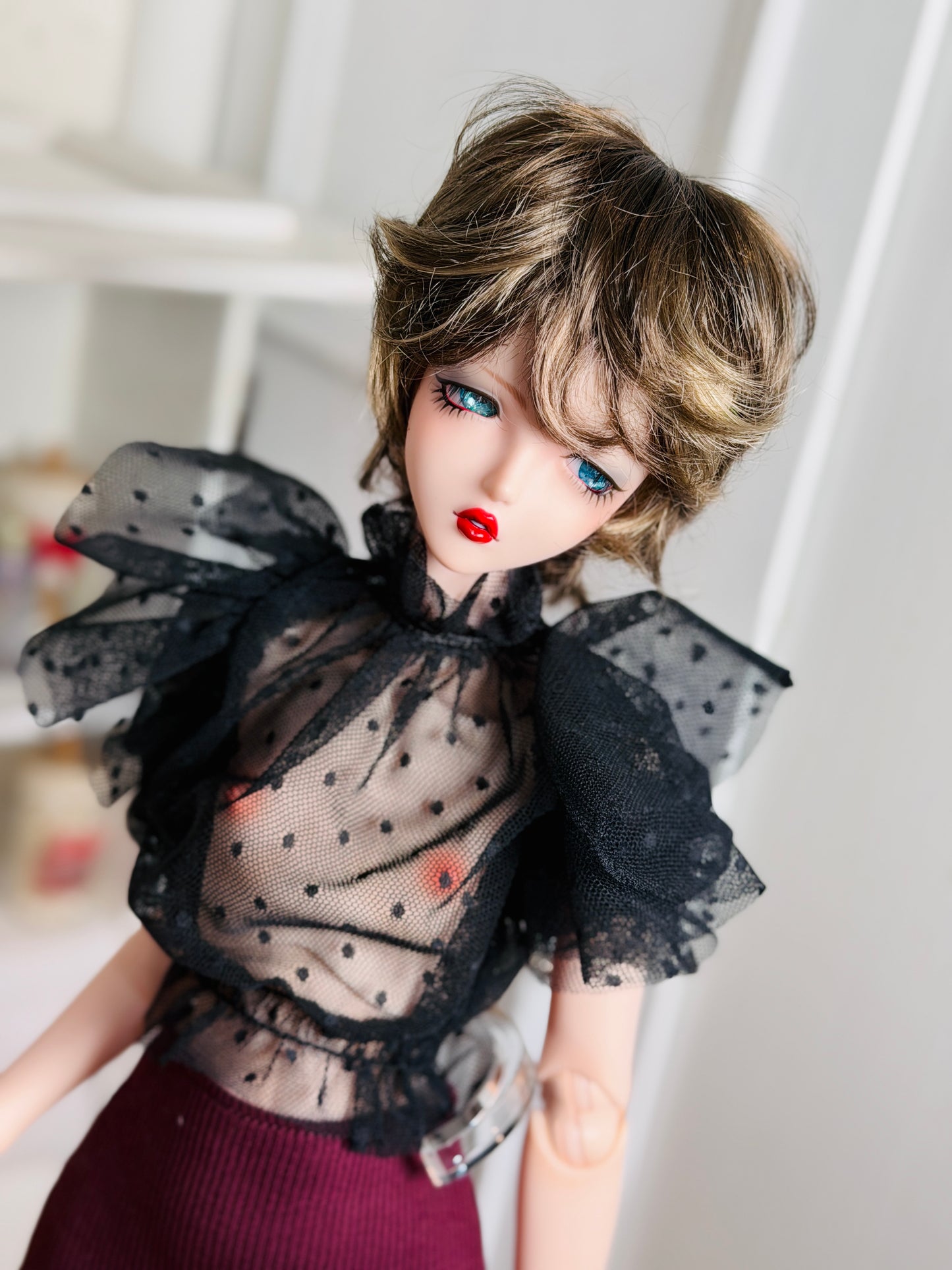 【Dear My Lady】16576 淺藍 / 14mm BJD 3分 4分 6分 iMdaDoll AngelPhilia