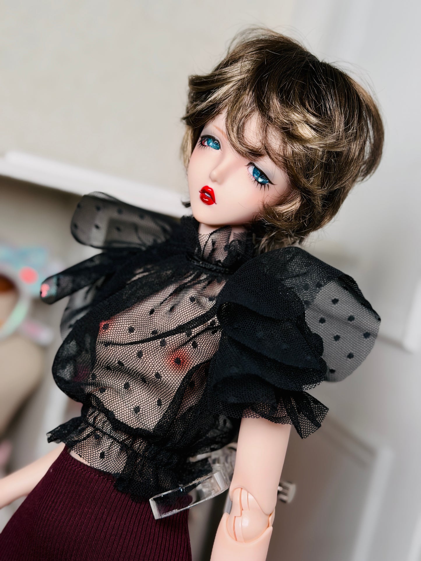【Dear My Lady】16576 淺藍 / 14mm BJD 3分 4分 6分 iMdaDoll AngelPhilia