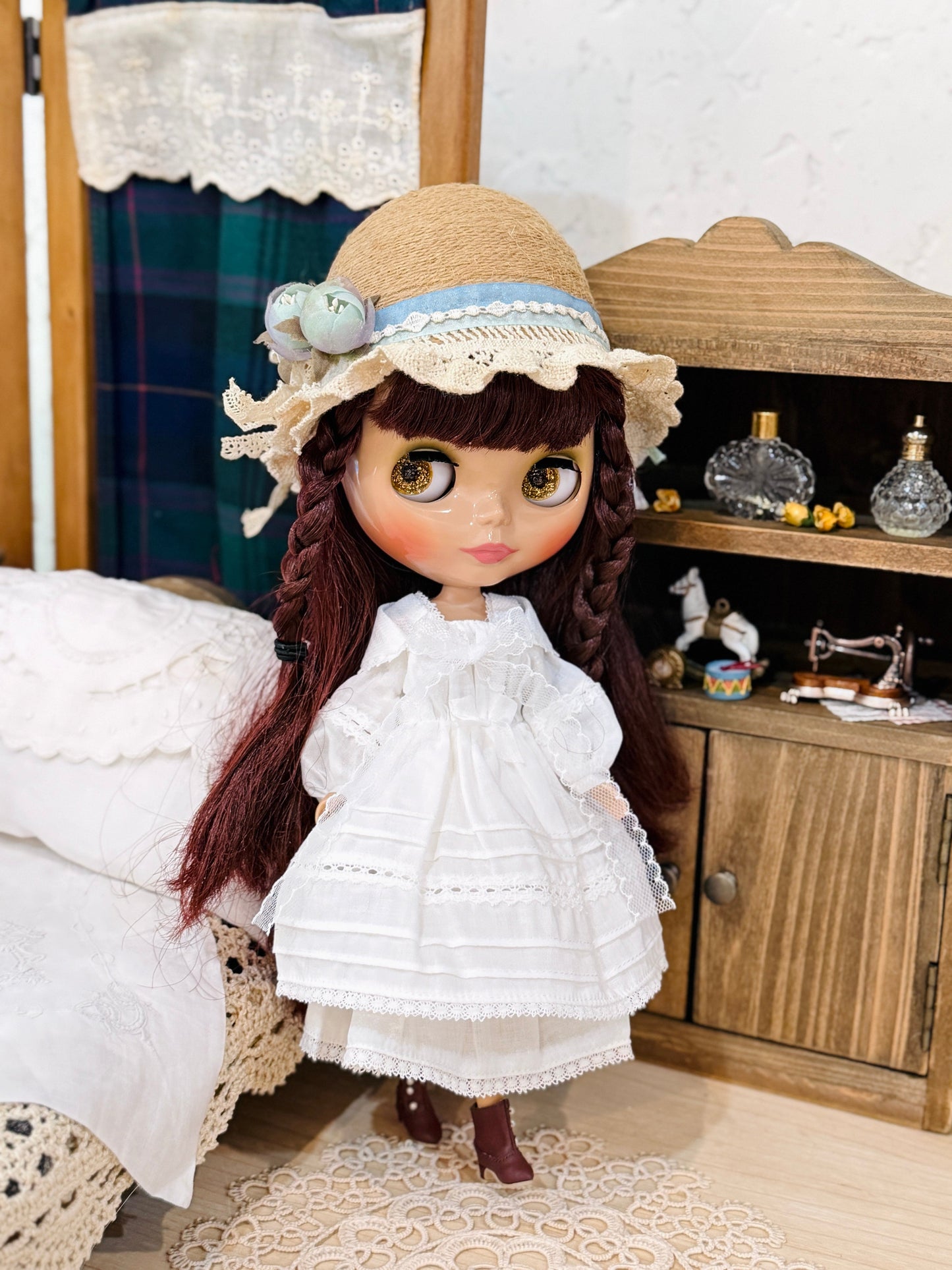【Licca Castle】Galum Collection 21 方領洋裝組 / 22cm Pureneemo OB22 ruruko