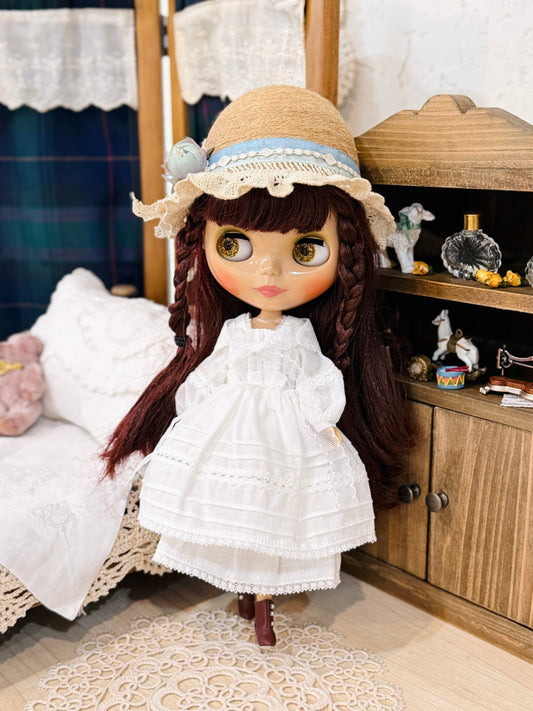 【Licca Castle】Galum Collection 21 方領洋裝組 / 22cm Pureneemo OB22 ruruko
