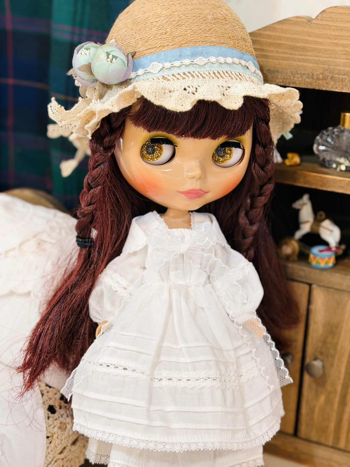 【Licca Castle】Galum Collection 21 方領洋裝組 / 22cm Pureneemo OB22 ruruko