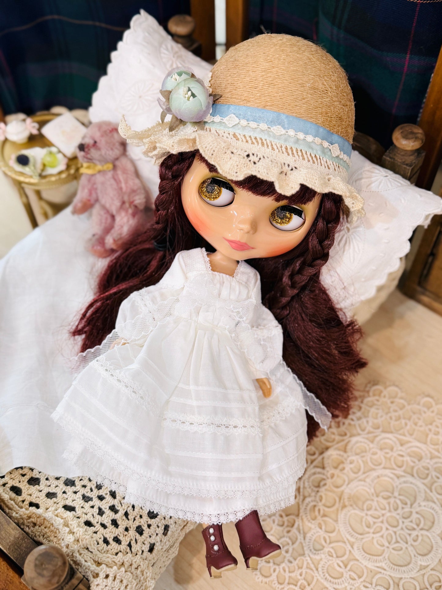 【Licca Castle】Galum Collection 21 方領洋裝組 / 22cm Pureneemo OB22 ruruko