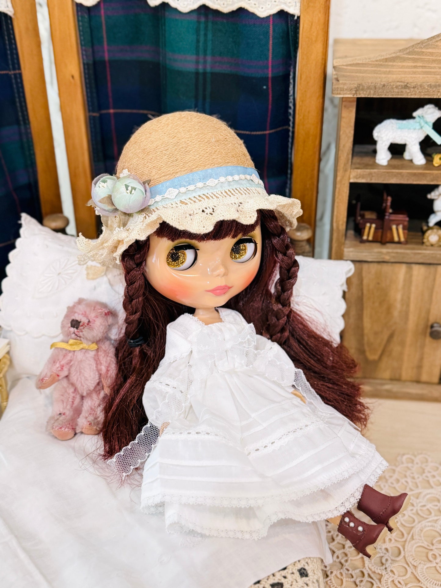 【Licca Castle】Galum Collection 21 方領洋裝組 / 22cm Pureneemo OB22 ruruko