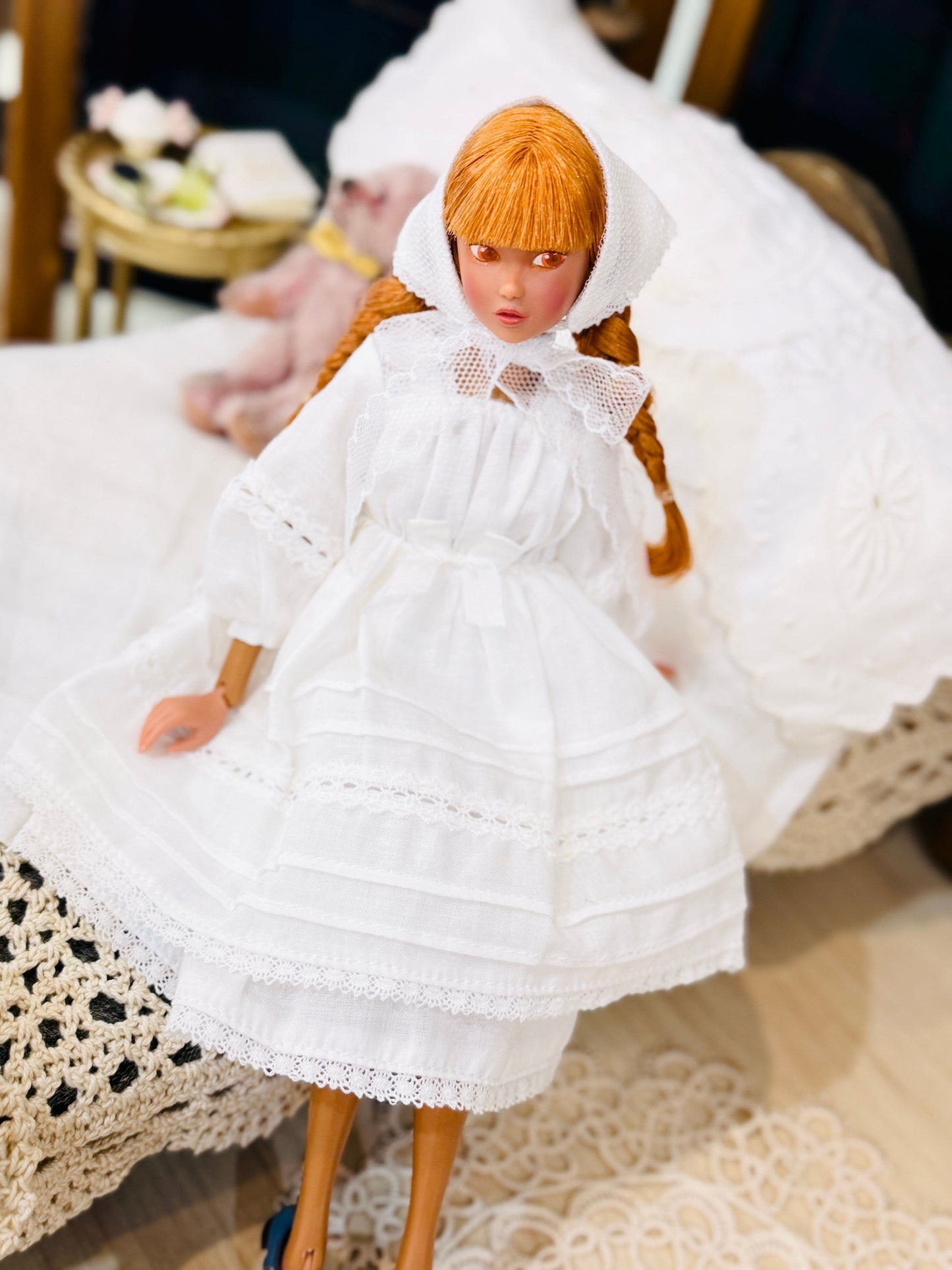 [Licca Castle] Galum Collection 21 Square Neck Dress Set / 22cm Pureneemo OB22 ruruko