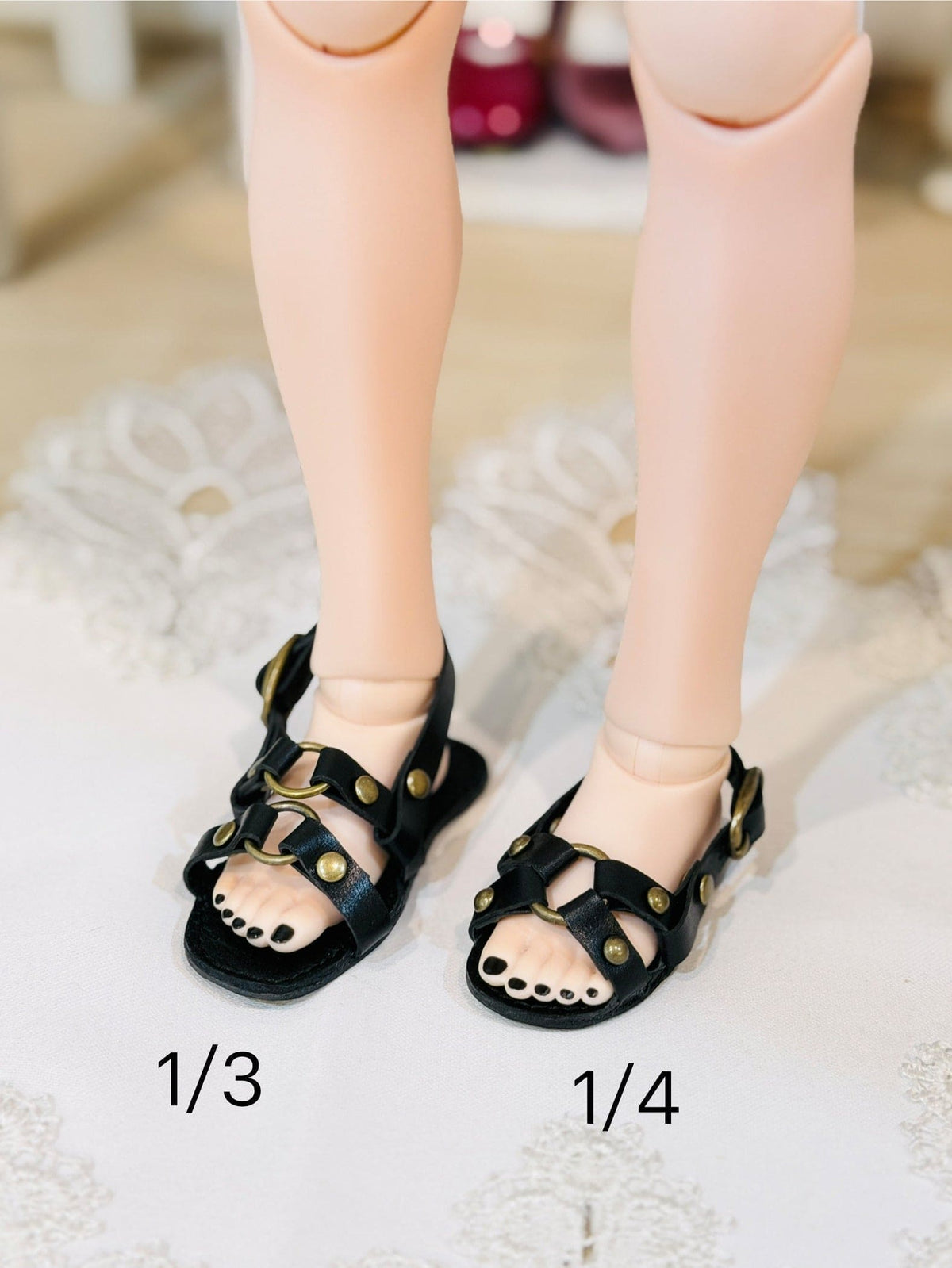 【1PinFun】單圓環涼鞋 / BJD MSD MDD 1/4 AngelPhilia AZONE AZO2 OB50