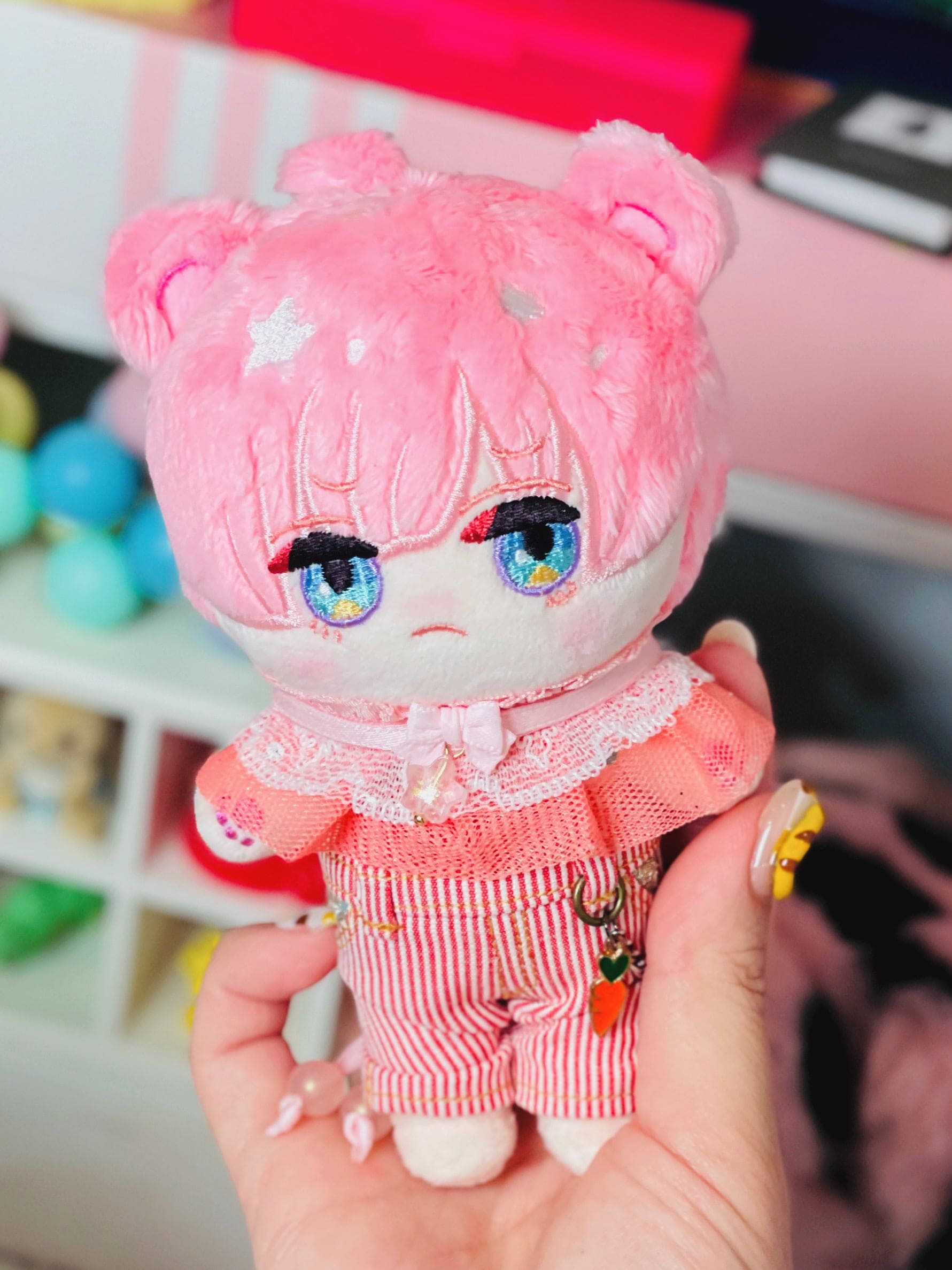 【TrioRhombus小角落】星語綺夢領巾 多色 / 10cm 棉花娃 - 紀物書館+JiWu Bookstore