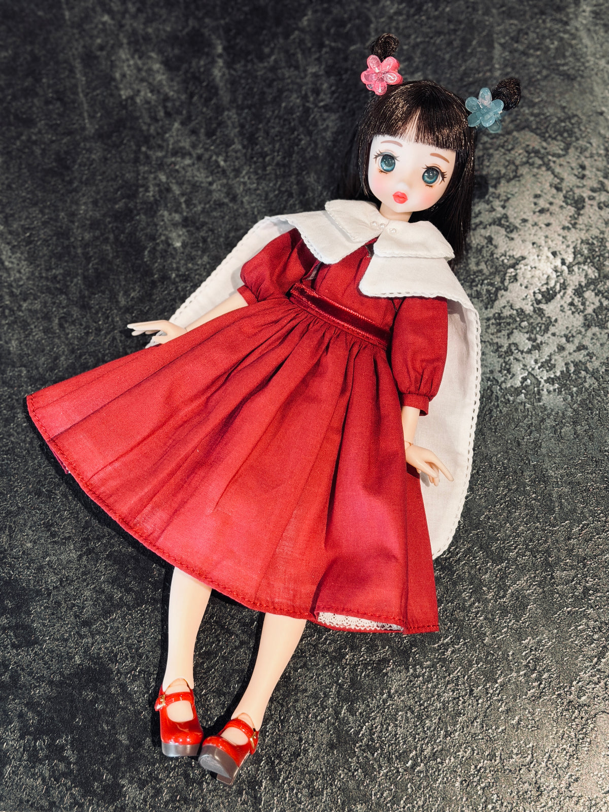 【Licca Castle】Galum Collection 29 雙色洋裝套組 / 22cm Pureneemo OB22 ruruko - 紀物書館+JiWu Bookstore