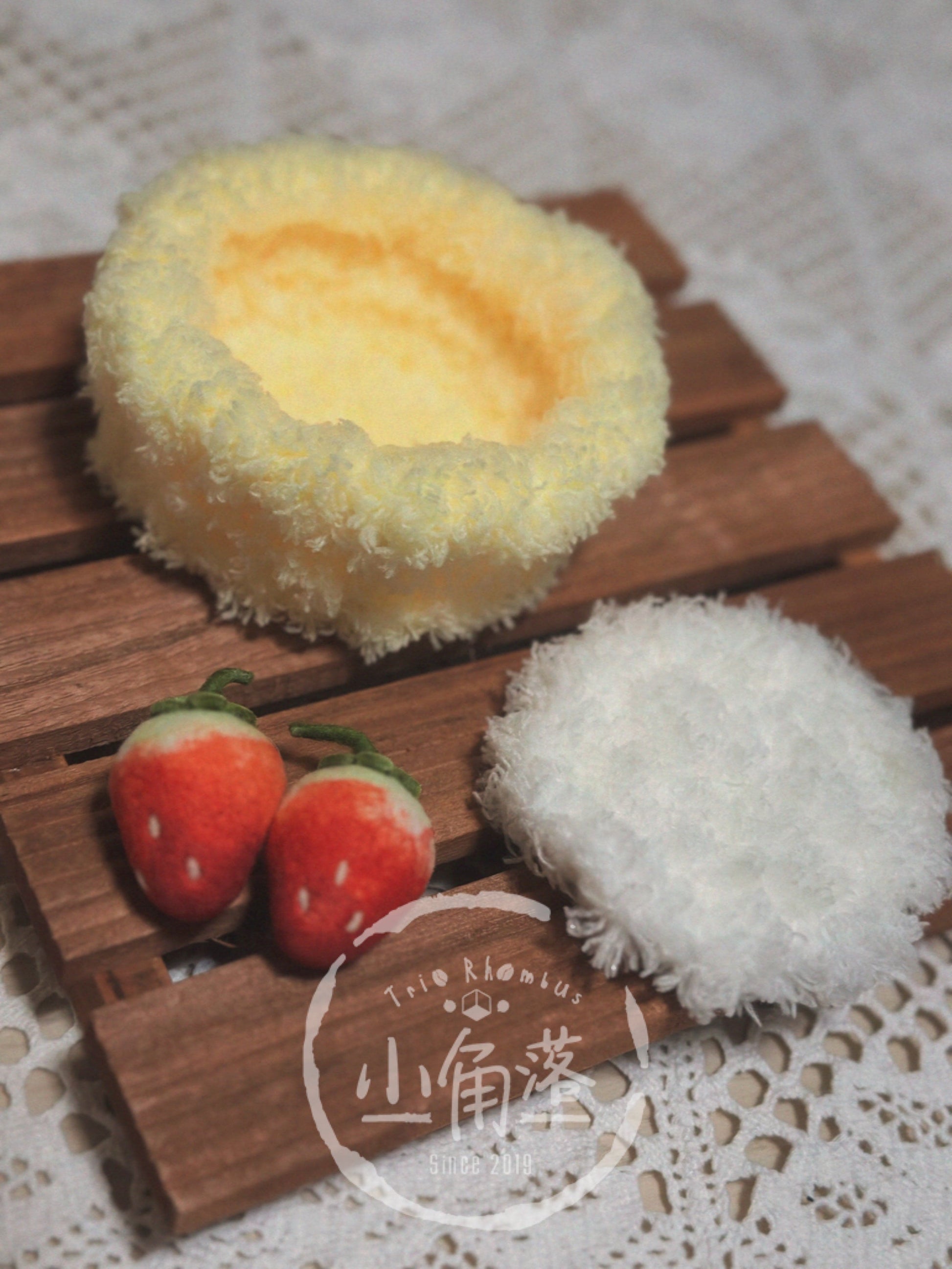 【TrioRhombus小角落】搖籃塔 草莓夢境 套組 / BJD kumukuku 棉花娃 小寵 甜心小熊 - 紀物書館+JiWu Bookstore