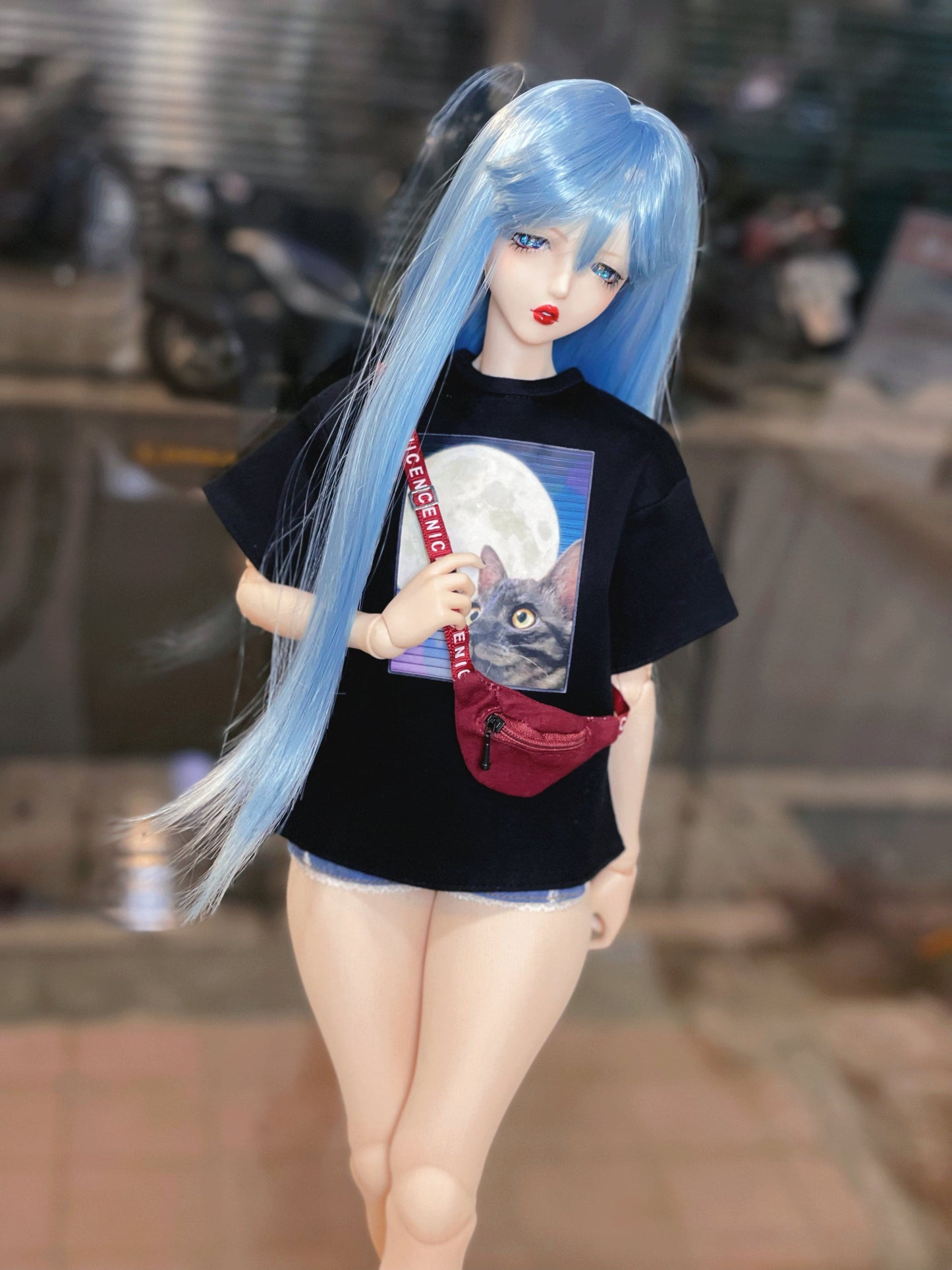 【Fatiao Doll Shop】立體腰包 側肩包 多色 / BJD 1/4 1/6 1/8 momoko 小布 膠皮 OB11 棉花娃 AngelPhilia AZONE MDD - 紀物書館+JiWu Bookstore