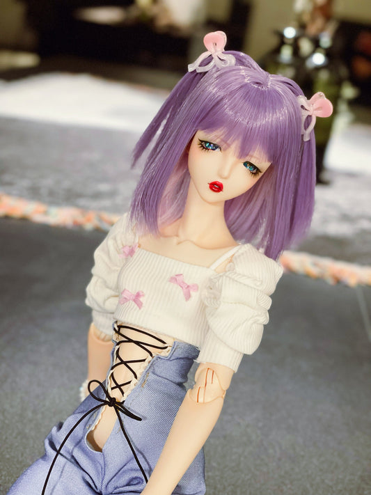 【紀物】鯊魚夾 蝴蝶結 兩入組 / BJD 3分 4分 Azone MDD DD AZO2 AngelPhilia