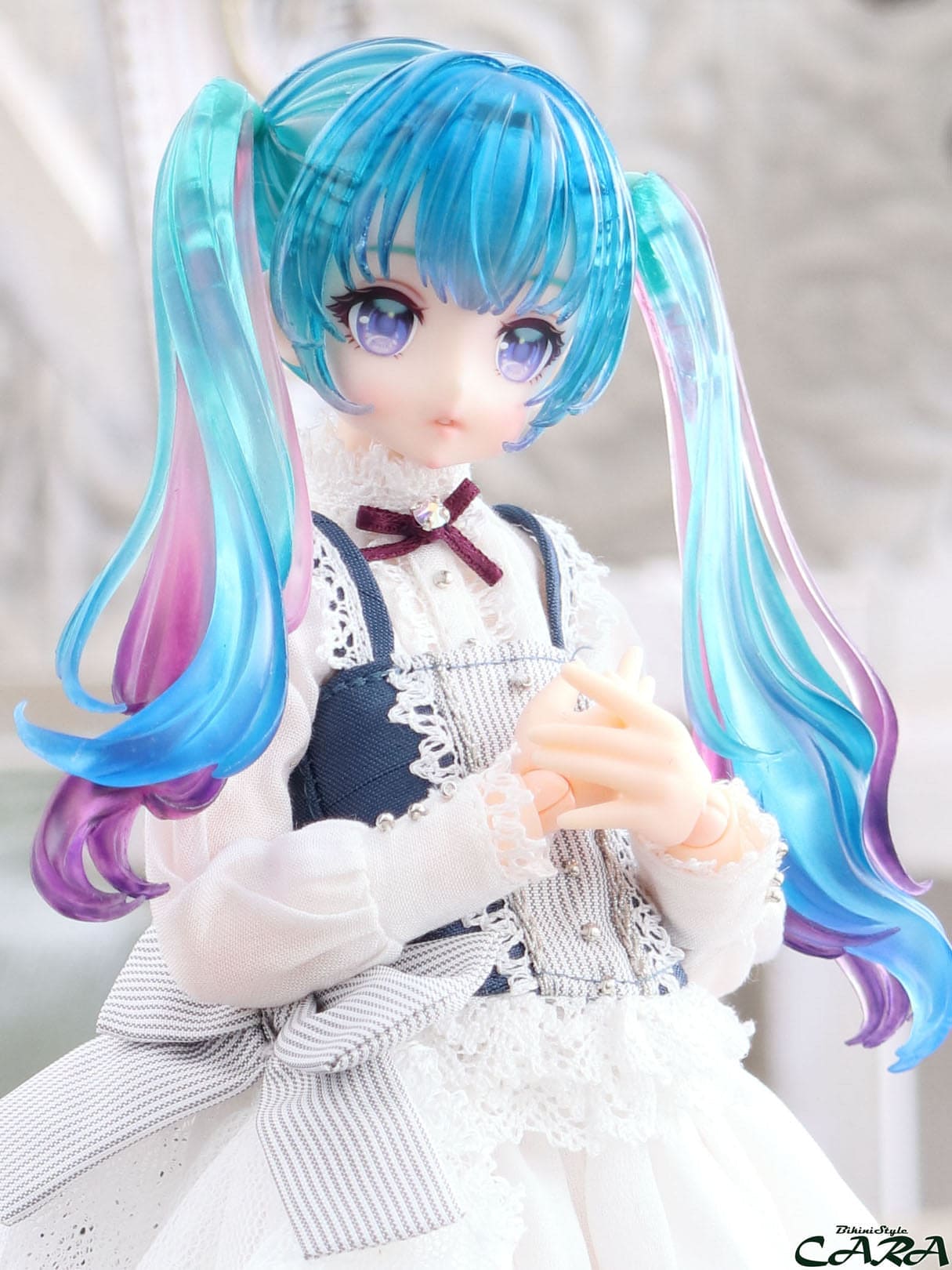 【りゅんりゅん亭 Ryunn Ryunn Tei】BikiniStyle CARA Chiaro 含妝頭套組 Alexandrite / AZONE Pureneemo
