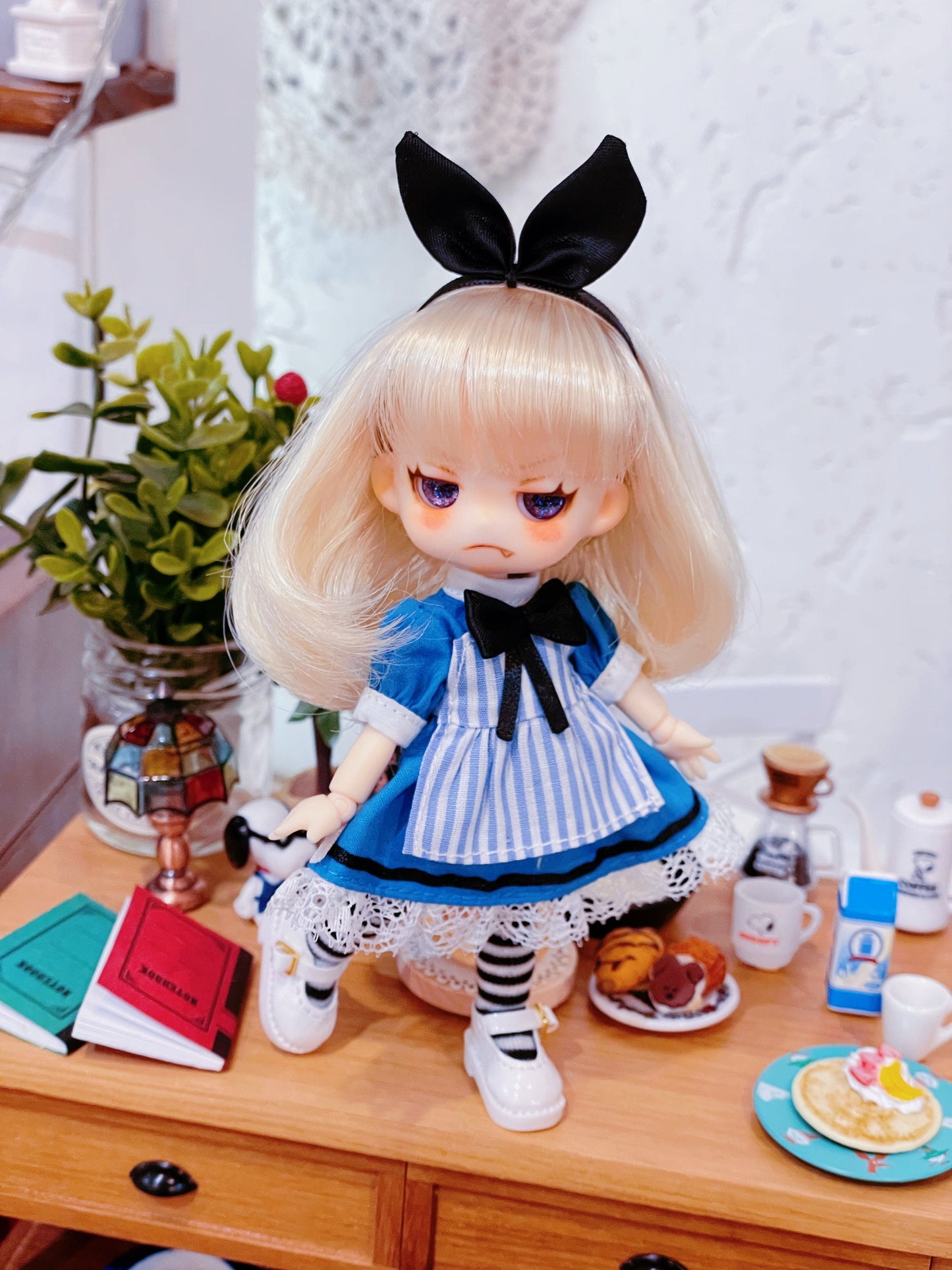 【PARABOX】Alice Dress Set/OBITSU OB11 Azone P Body PARABOcCLE Nini Body