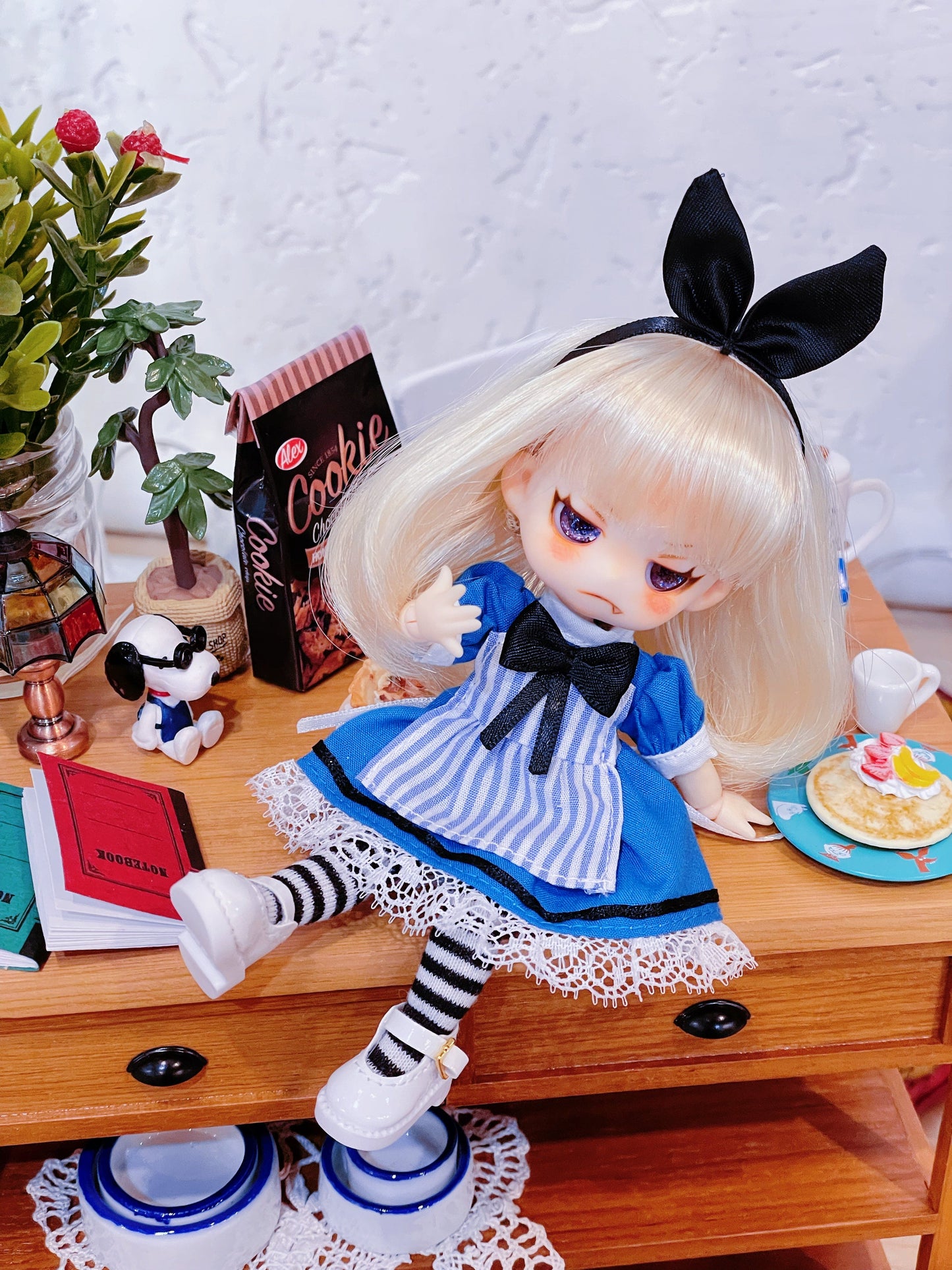 【PARABOX】Alice Dress Set/OBITSU OB11 Azone P Body PARABOcCLE Nini Body