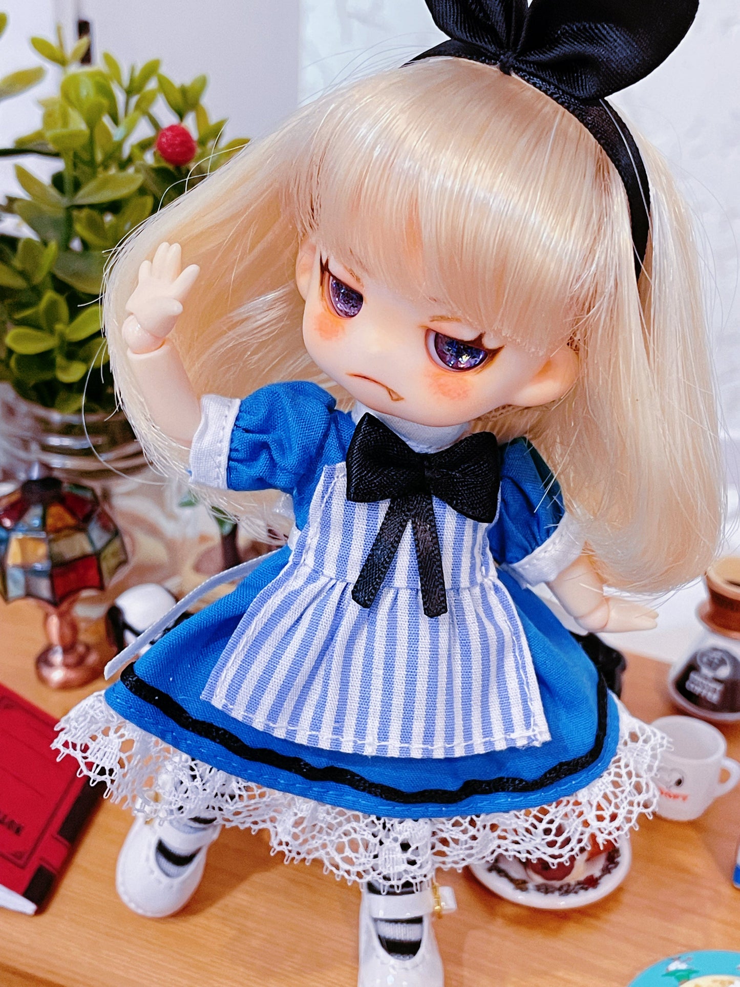 【PARABOX】Alice Dress Set/OBITSU OB11 Azone P Body PARABOcCLE Nini Body