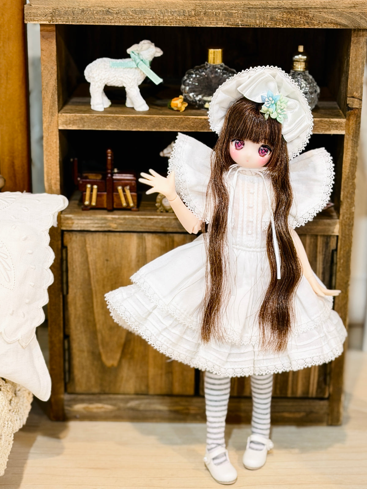 【Licca Castle】Galum Collection 7 風琴褶洋裝組 / 22cm Pureneemo OB22 ruruko