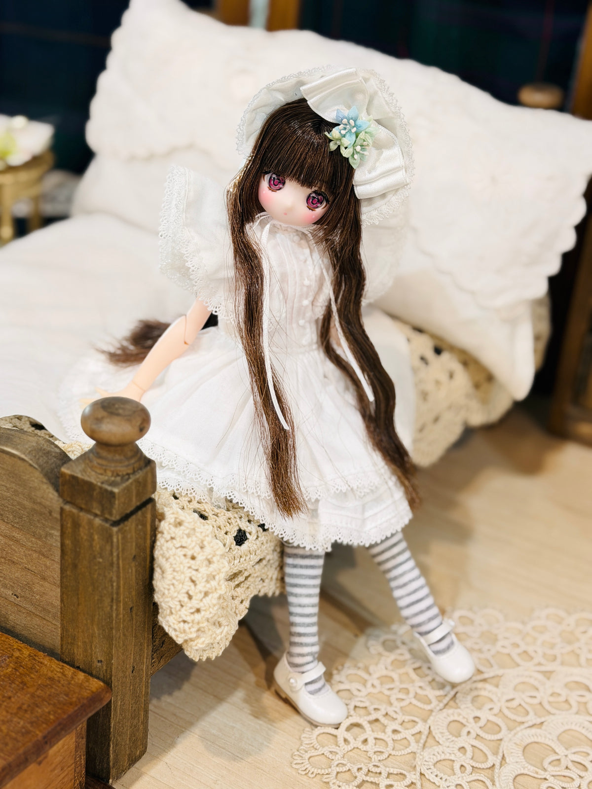 【Licca Castle】Galum Collection 7 風琴褶洋裝組 / 22cm Pureneemo OB22 ruruko