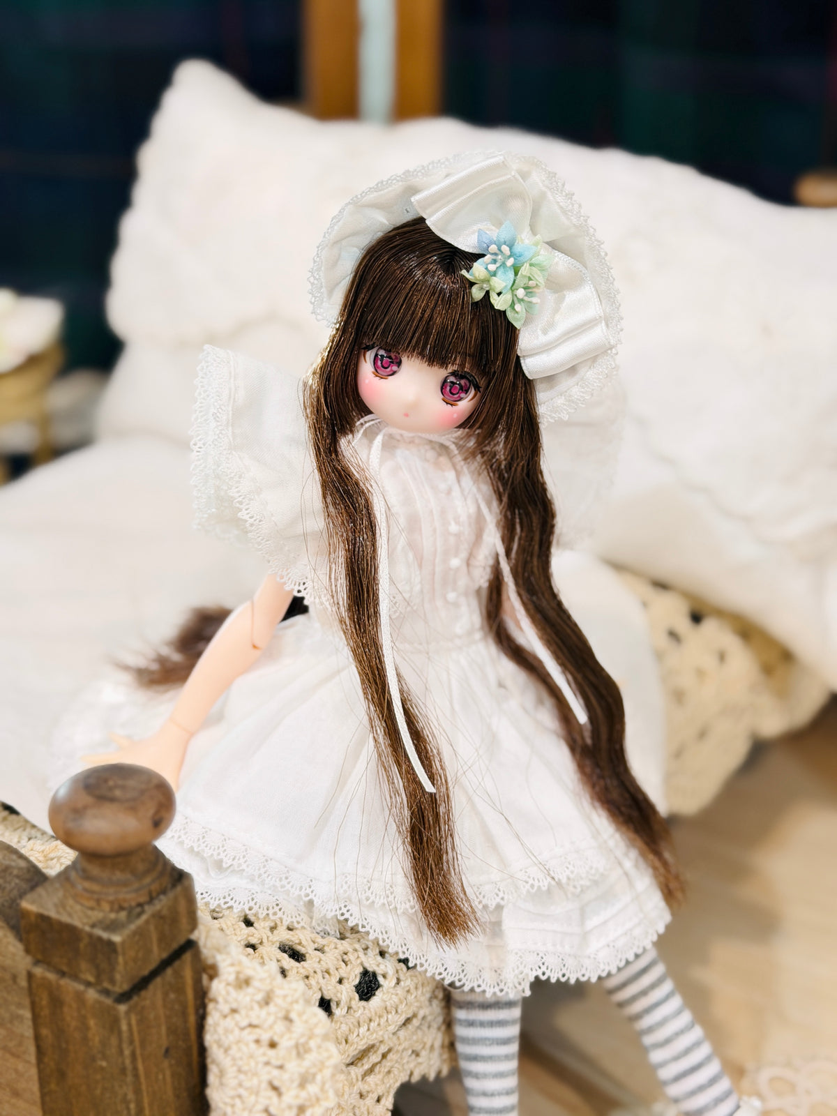 【Licca Castle】Galum Collection 7 風琴褶洋裝組 / 22cm Pureneemo OB22 ruruko