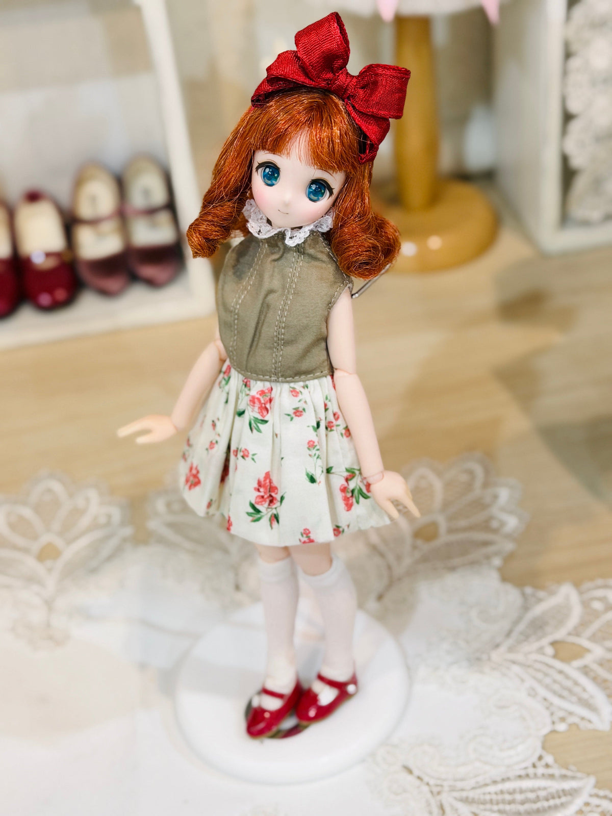 【Licca Castle】Galum Collection 23 印花外套洋裝組 / 22cm Pureneemo OB22 ruruko - 紀物書館+JiWu Bookstore