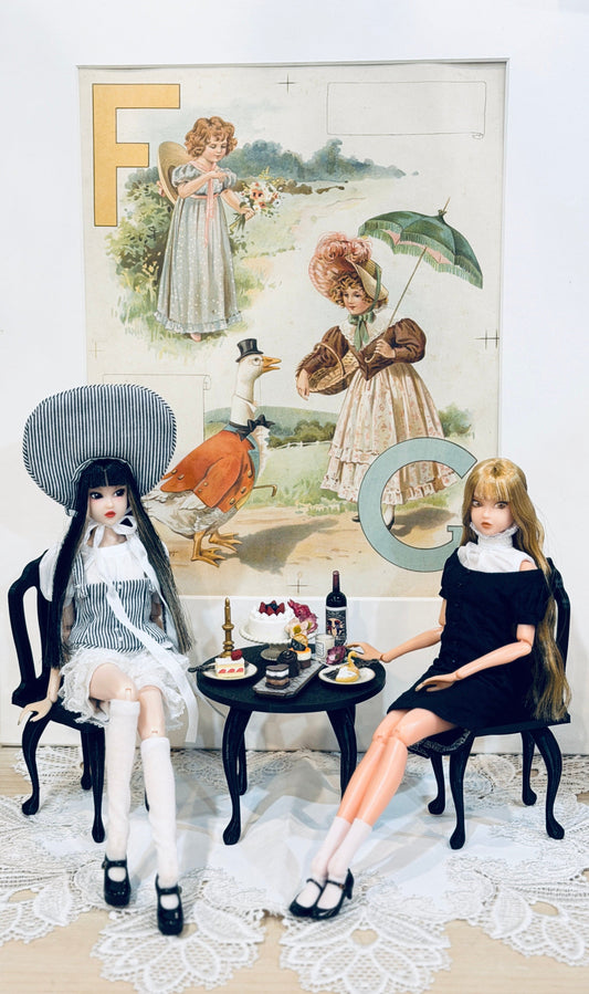 【Licca Castle】美美百貨 我的房間系列 聯名桌椅組 / 22cm Pureneemo OB22 ruruko Licca - 紀物書館+JiWu Bookstore