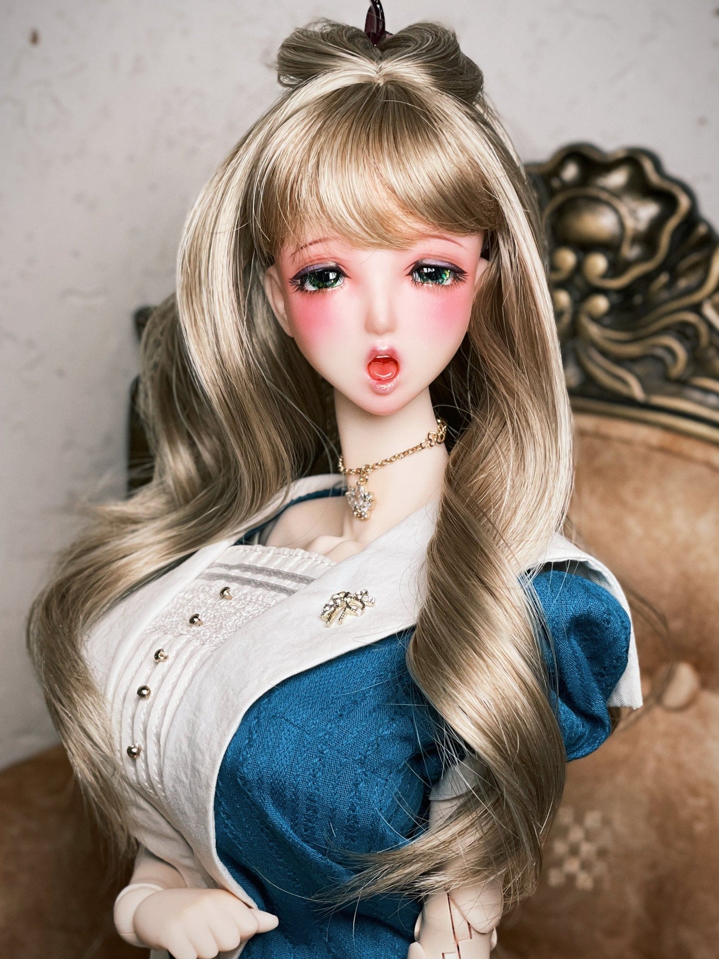 【紀物】1/6 項鍊 三葉 / momoko Pureneemo Blythe Angel Philia - 紀物書館+JiWu Bookstore