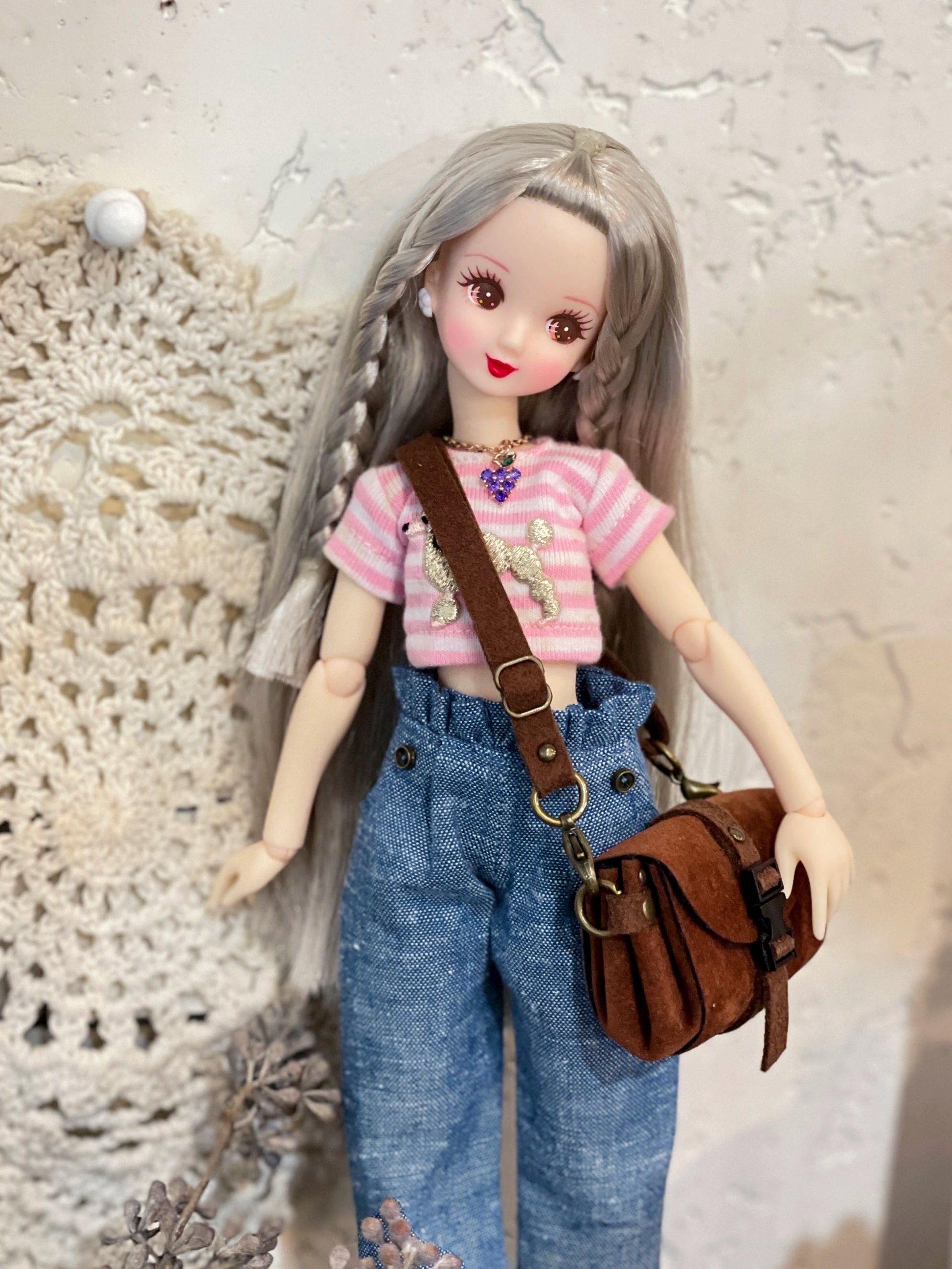 【紀物】1/6 項鍊 葡萄 / momoko Pureneemo Blythe Angel Philia - 紀物書館+JiWu Bookstore