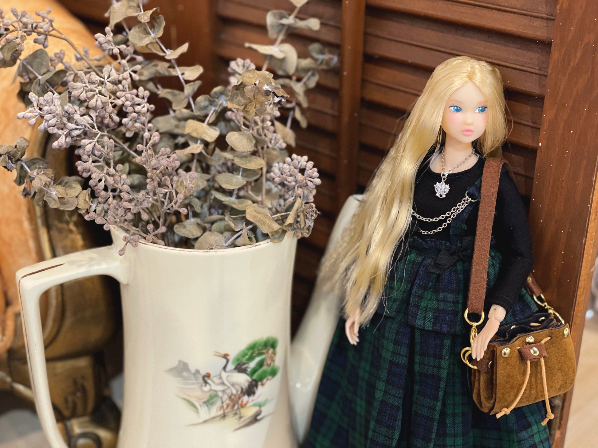 【紀物】1/6 項鍊 三葉 / momoko Pureneemo Blythe Angel Philia - 紀物書館+JiWu Bookstore