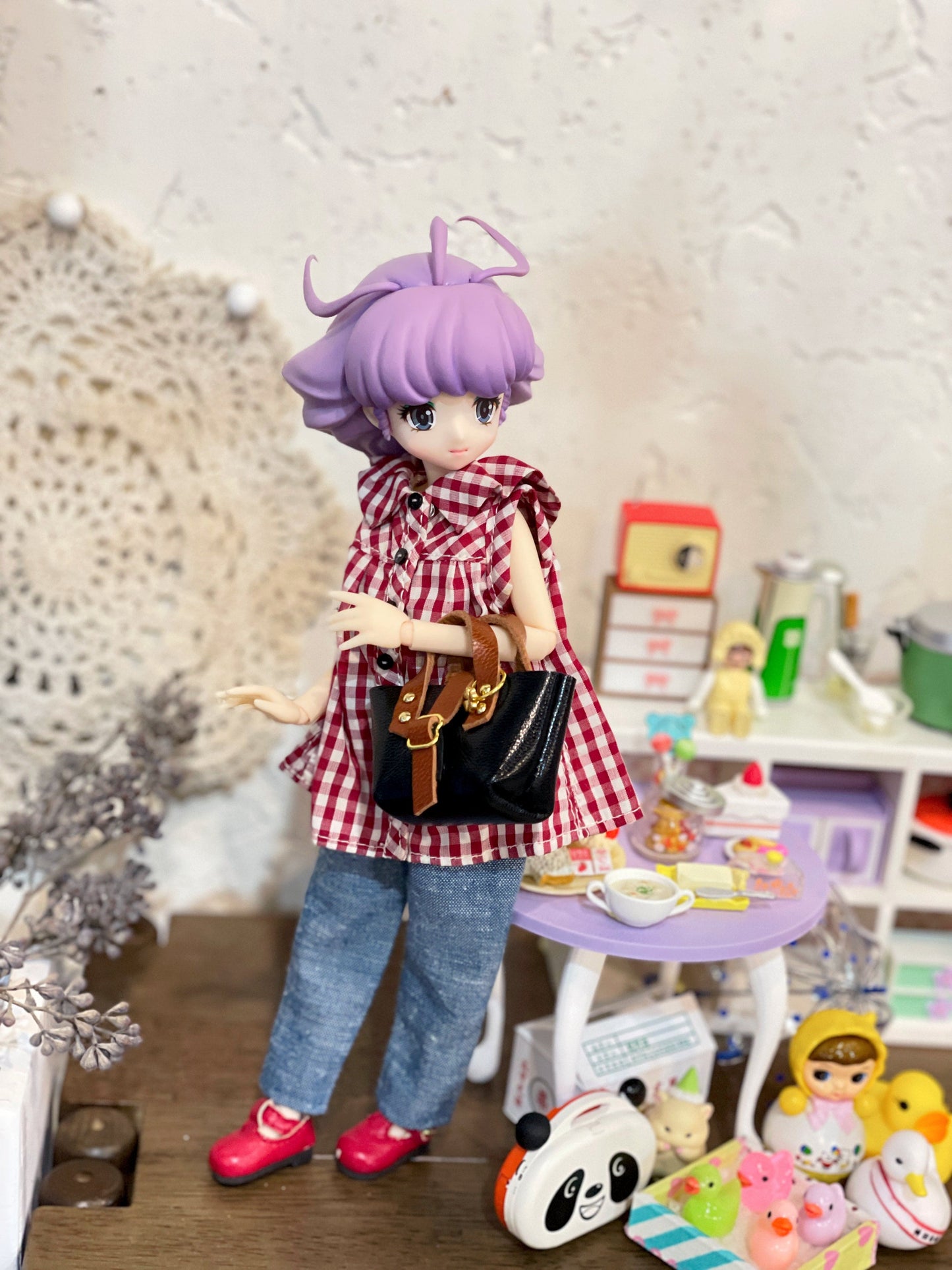 【1PinFun】托特包帶扣 多色 / momoko 小布 莉卡 Azone 膠皮 1/6 - 紀物書館+JiWu Bookstore