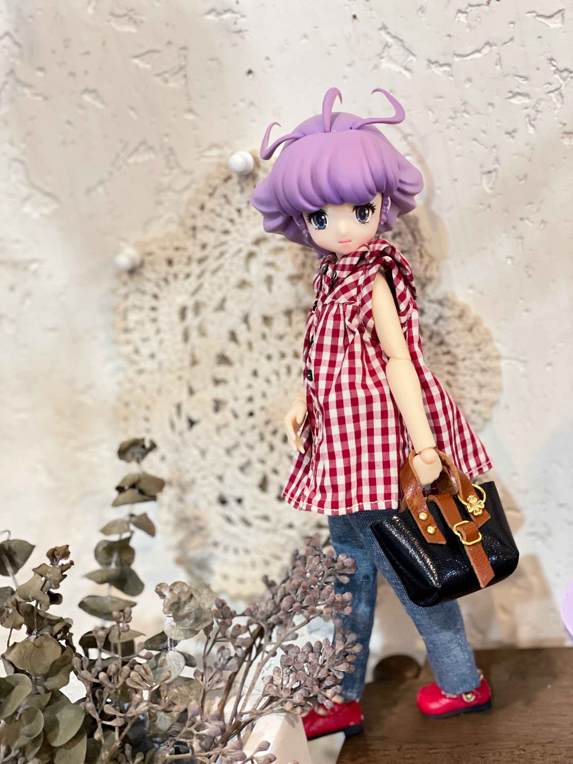 【1PinFun】托特包帶扣 多色 / momoko 小布 莉卡 Azone 膠皮 1/6 - 紀物書館+JiWu Bookstore
