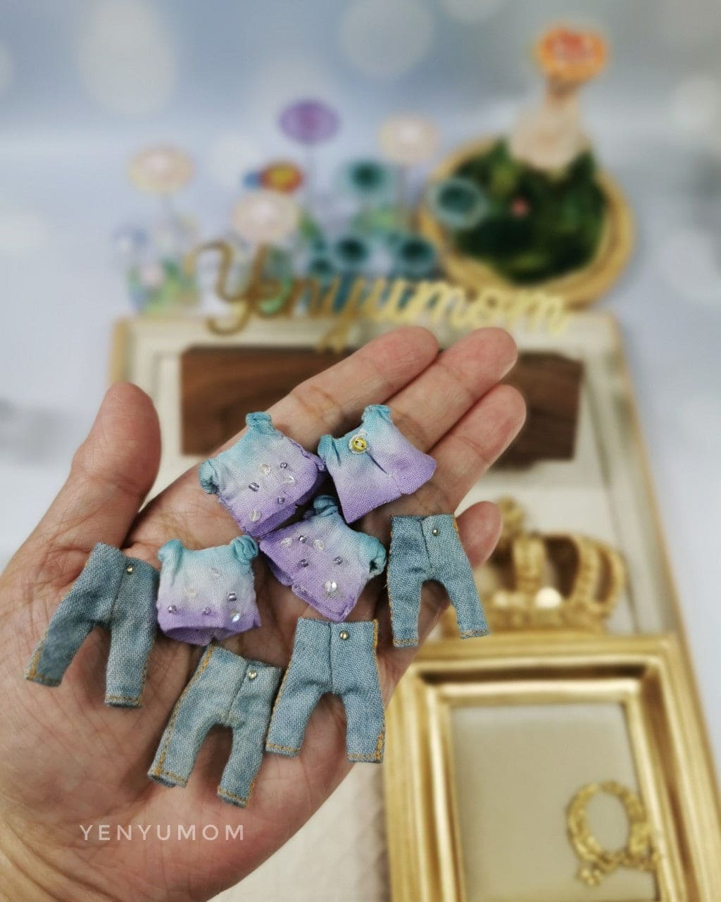 ワンダフレンドまとめ売り Yenyumom】手染めトップス＆パンツセット / フルチューン ワンダ