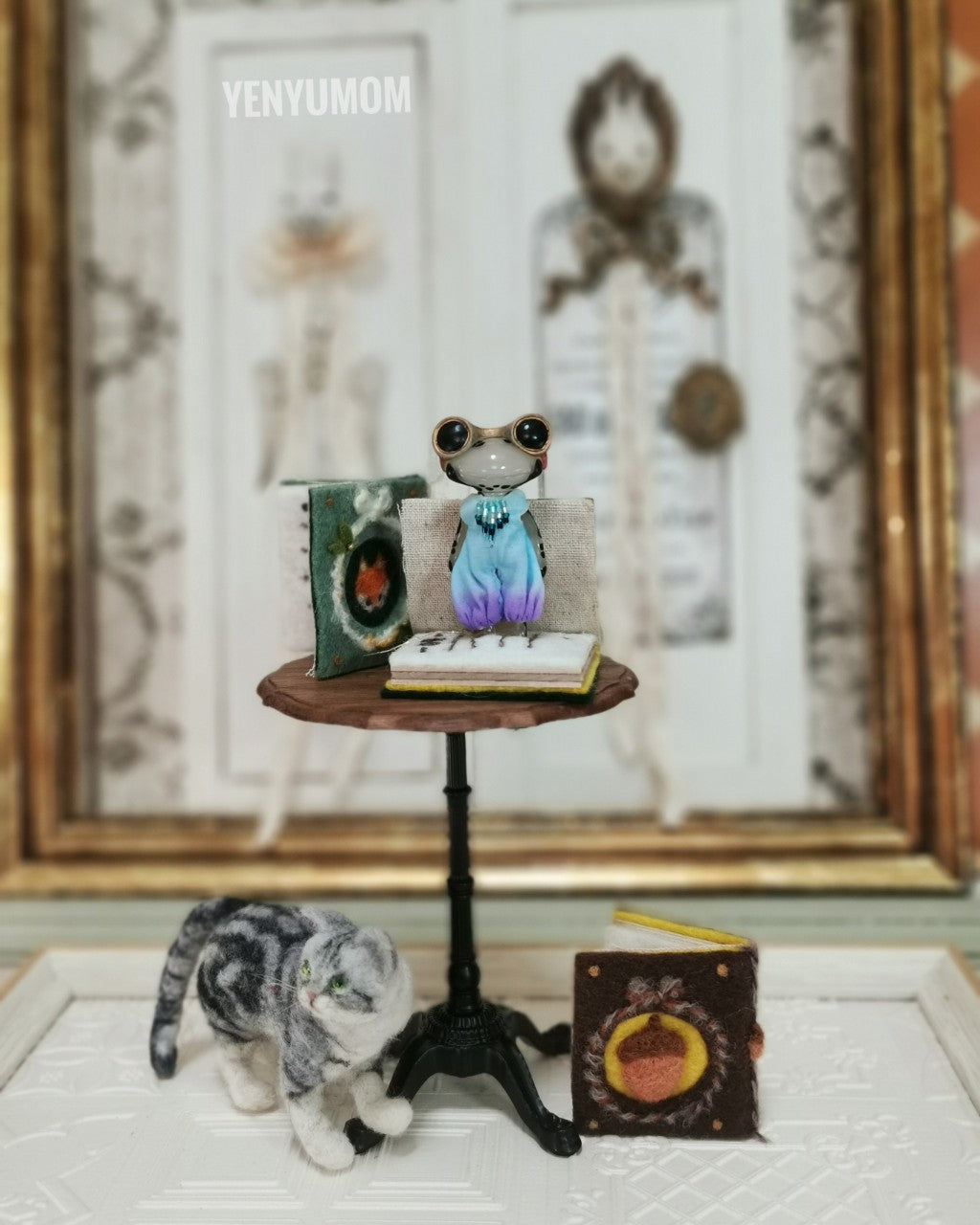 【Yenyumom】Gradient Rompers / Furtune Wanda Friends Wonder Frog