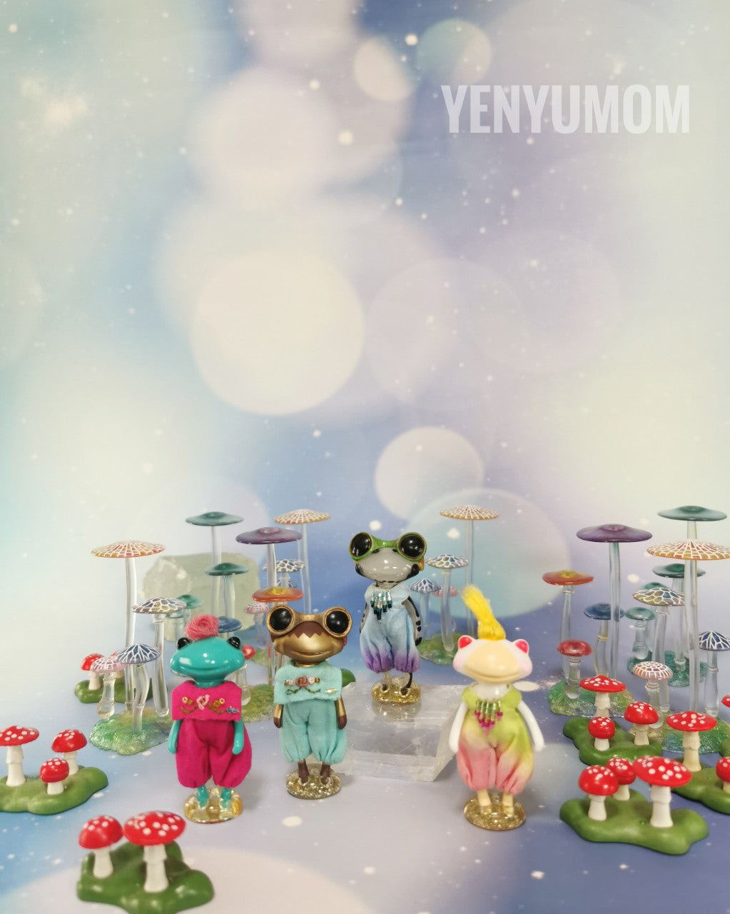 【Yenyumom】Sailor Collar Rompers / Furtune Wanda Friends Wonder Frog