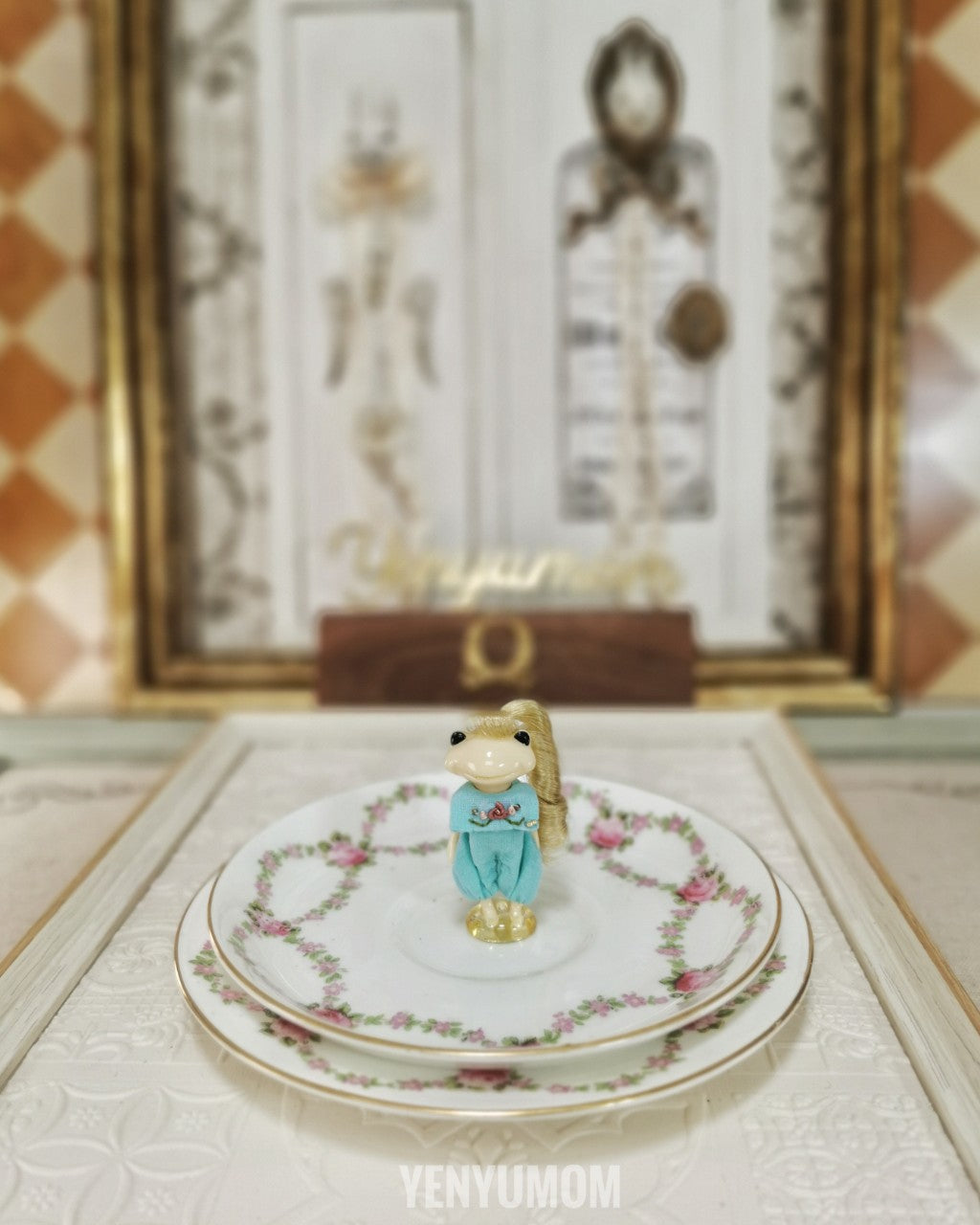 【Yenyumom】Sailor Collar Rompers / Furtune Wanda Friends Wonder Frog