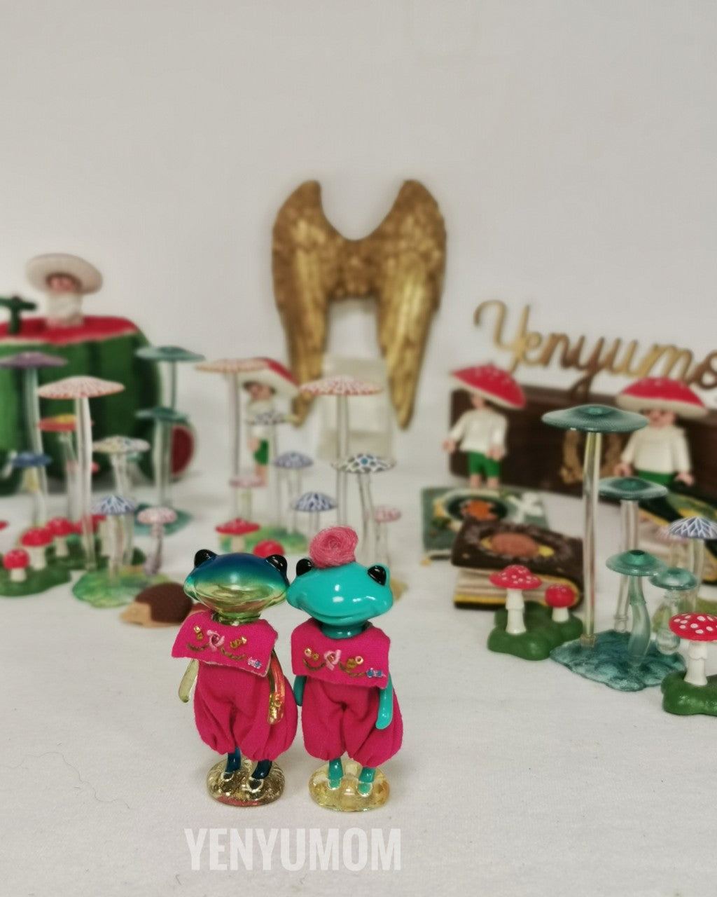 【Yenyumom】Sailor Collar Rompers / Furtune Wanda Friends Wonder Frog