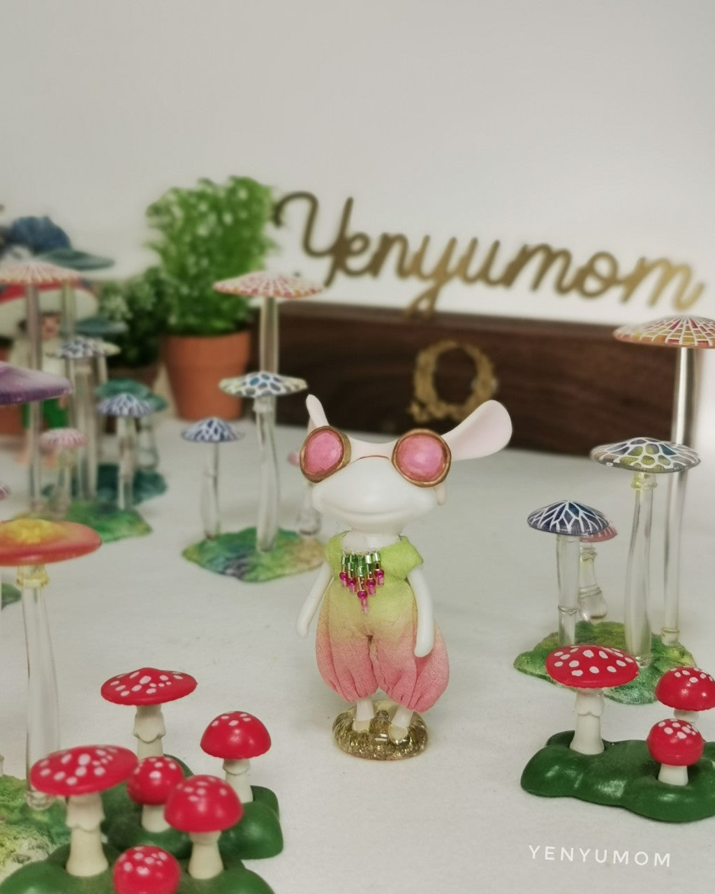 【Yenyumom】Gradient Rompers / Furtune Wanda Friends Wonder Frog
