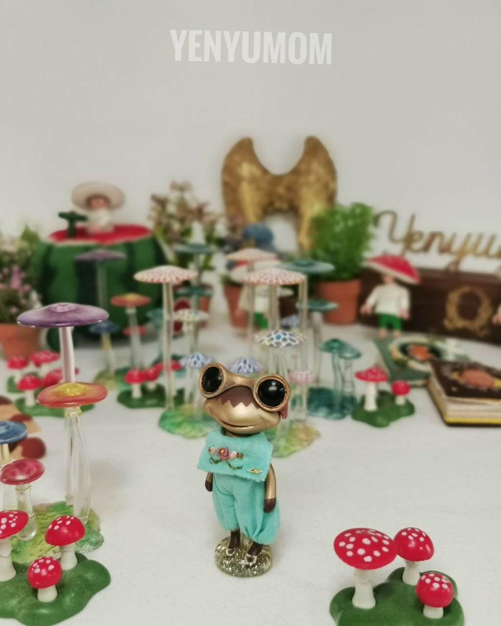【Yenyumom】Sailor Collar Rompers / Furtune Wanda Friends Wonder Frog