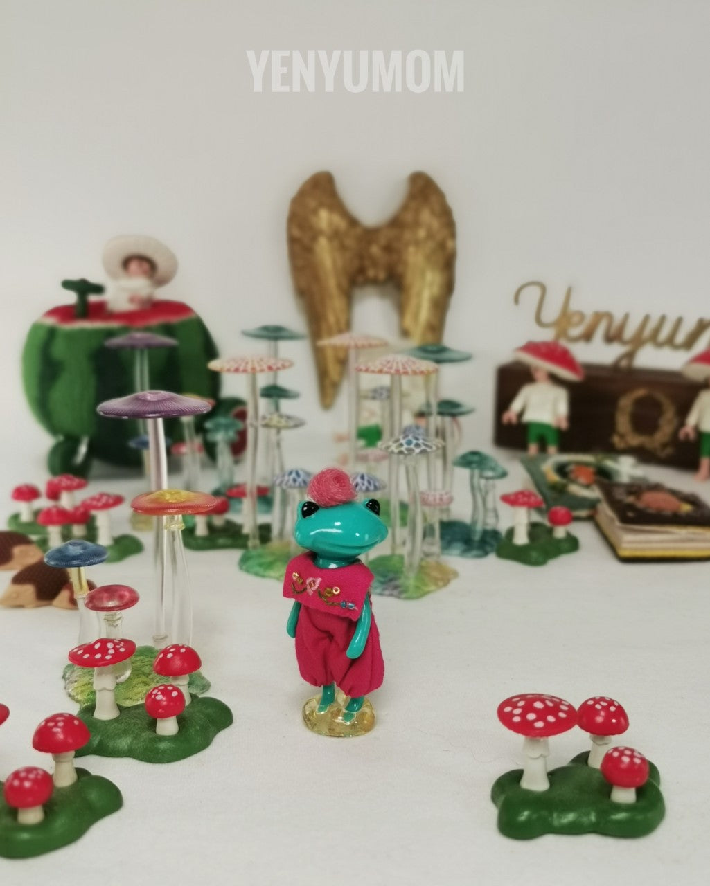 【Yenyumom】Sailor Collar Rompers / Furtune Wanda Friends Wonder Frog