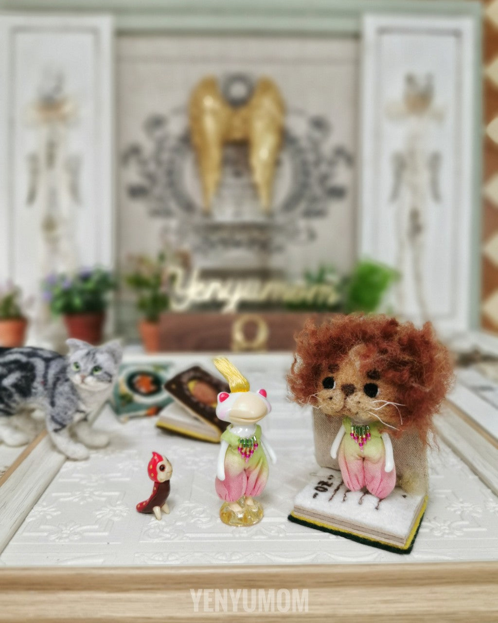 【Yenyumom】Gradient Rompers / Furtune Wanda Friends Wonder Frog