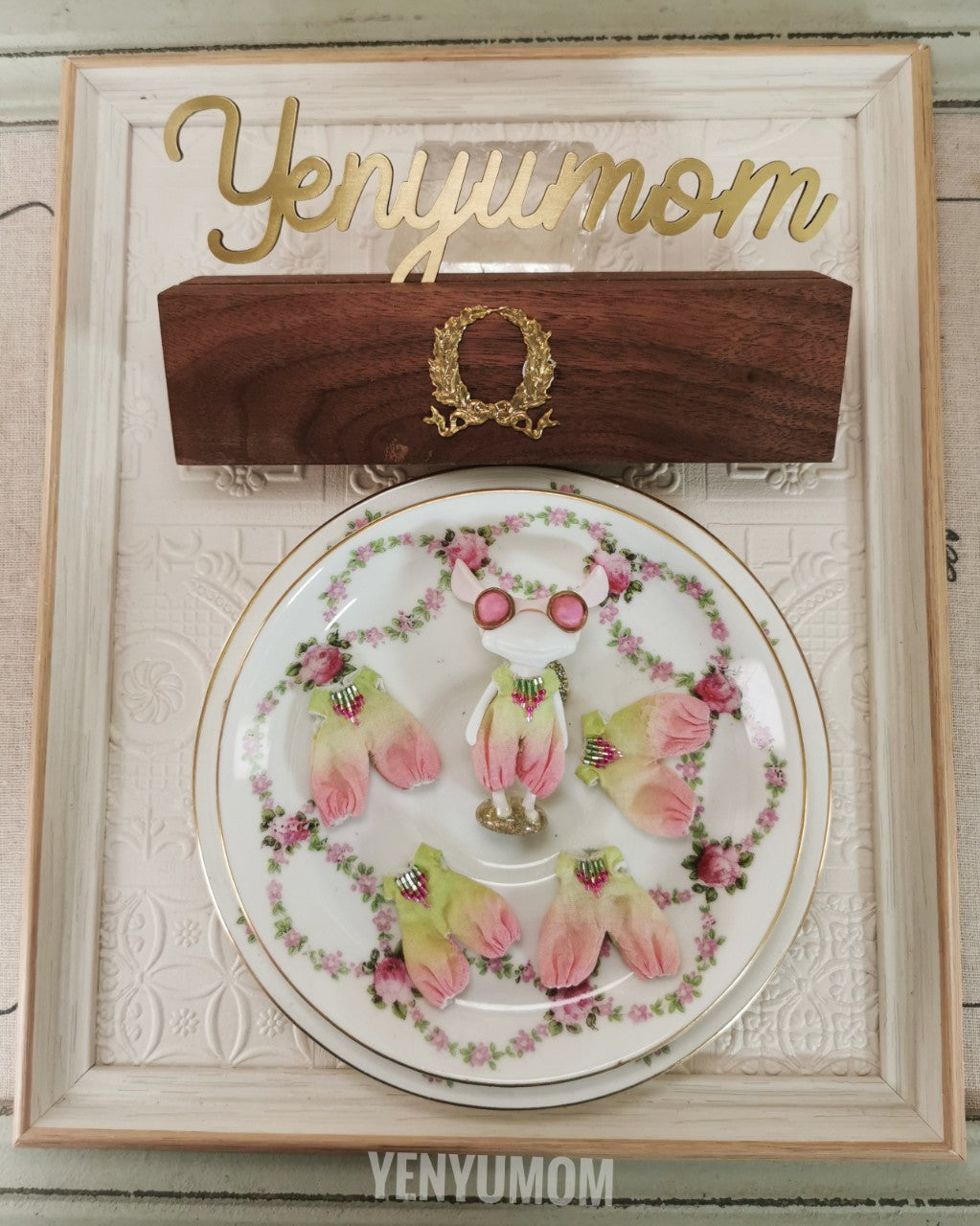 【Yenyumom】Gradient Rompers / Furtune Wanda Friends Wonder Frog