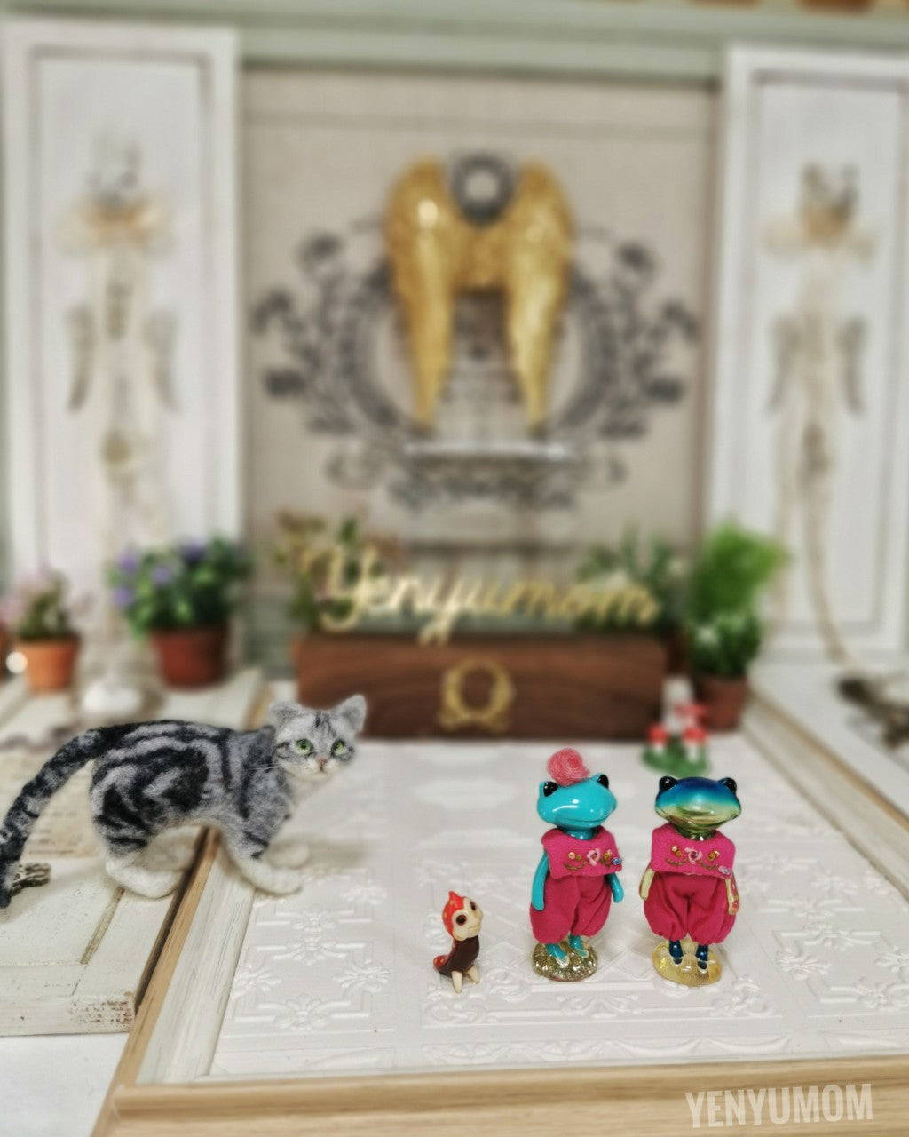 【Yenyumom】Sailor Collar Rompers / Furtune Wanda Friends Wonder Frog
