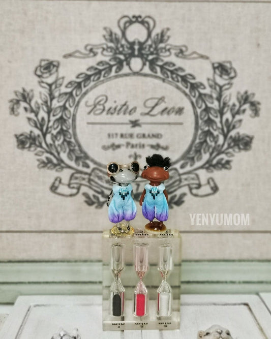 【Yenyumom】Gradient Rompers / Furtune Wanda Friends Wonder Frog