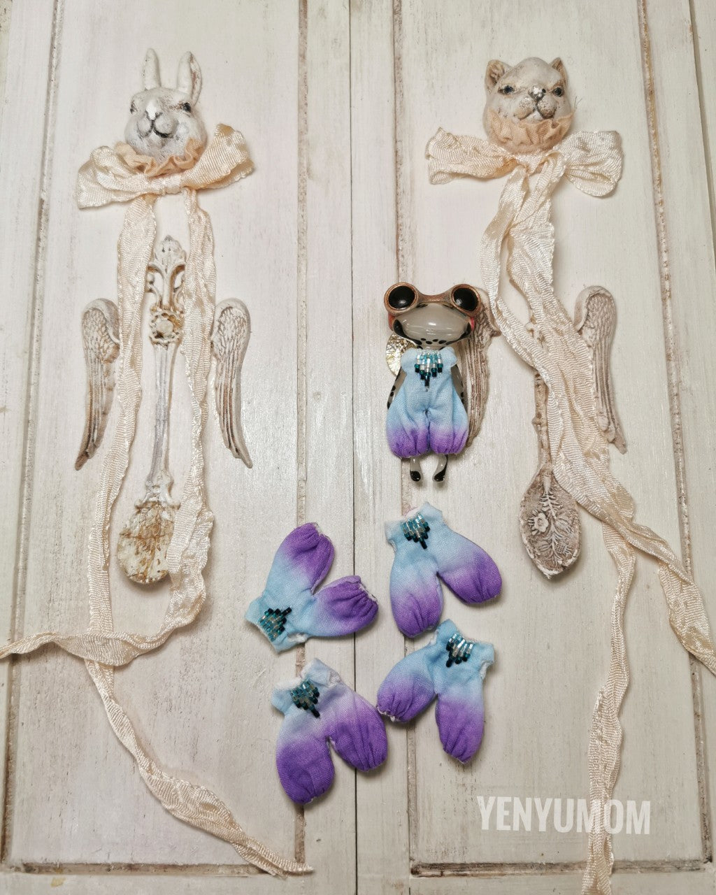 【Yenyumom】Gradient Rompers / Furtune Wanda Friends Wonder Frog