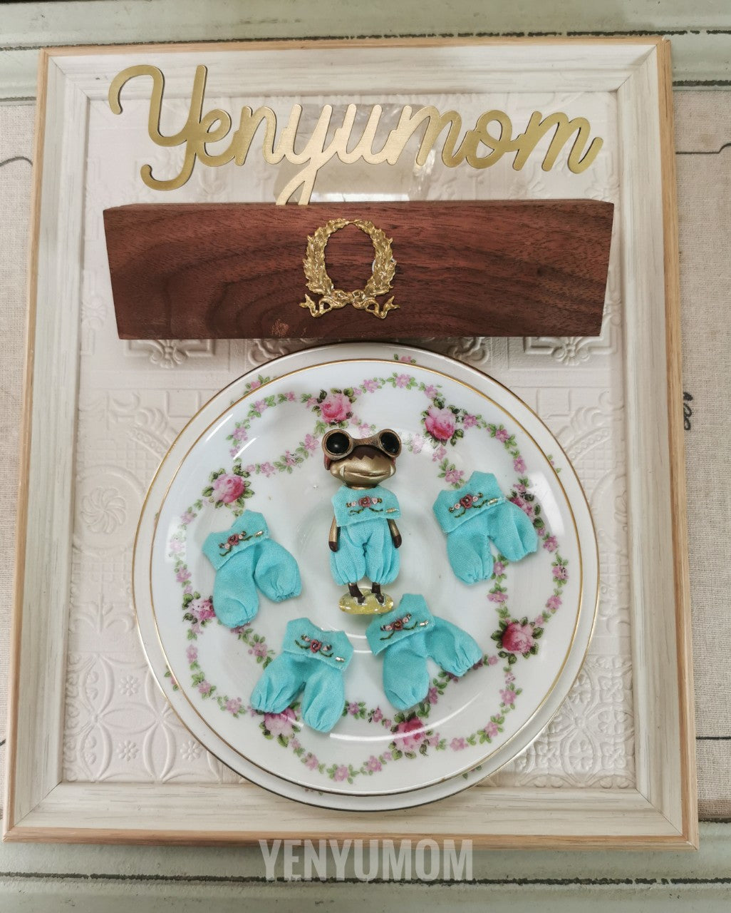 【Yenyumom】Sailor Collar Rompers / Furtune Wanda Friends Wonder Frog