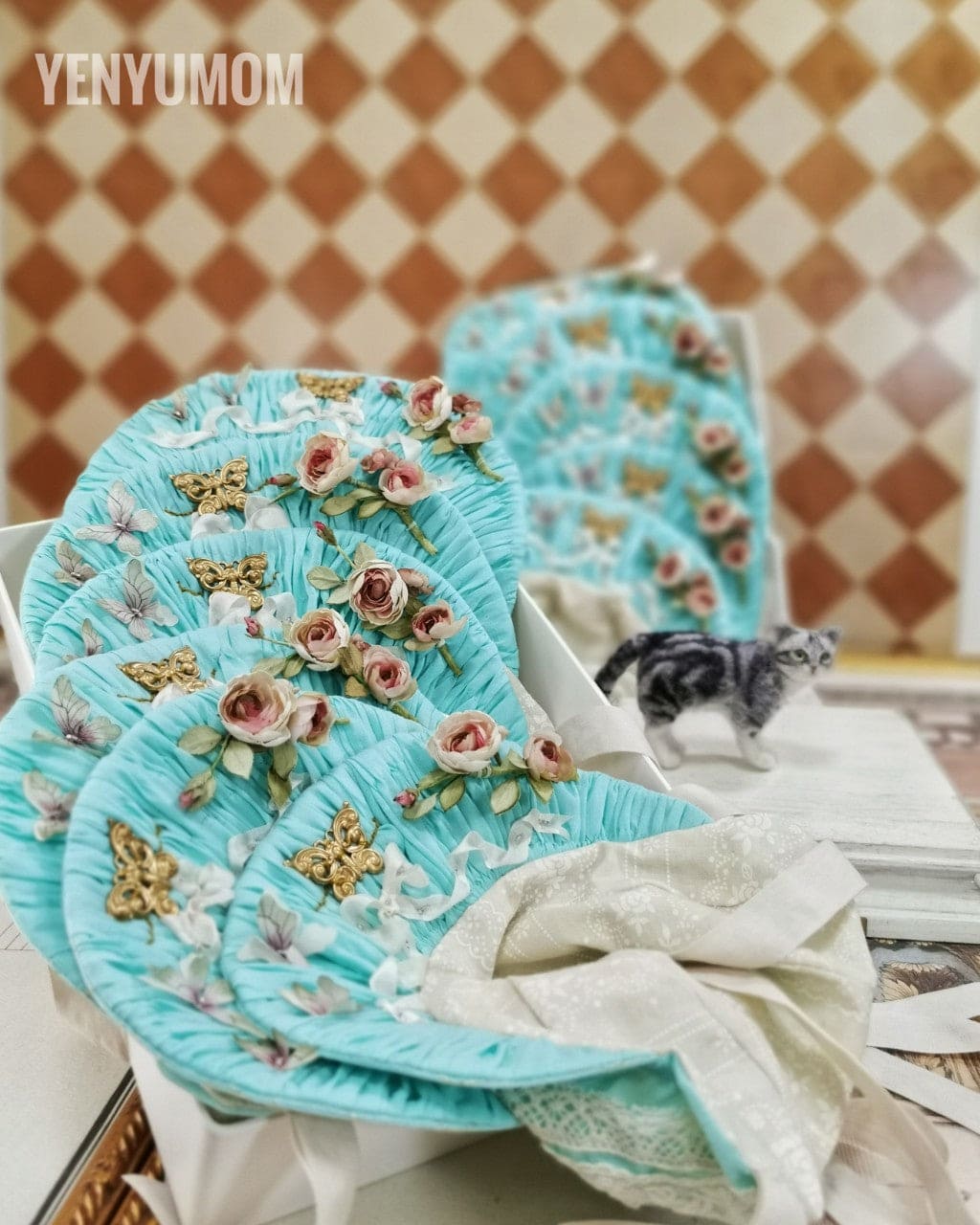 【Yenyumom】Golden Mint Candy Dress Set / Neo Blythe Pureneemo OB24 - 紀物書館+JiWu Bookstore