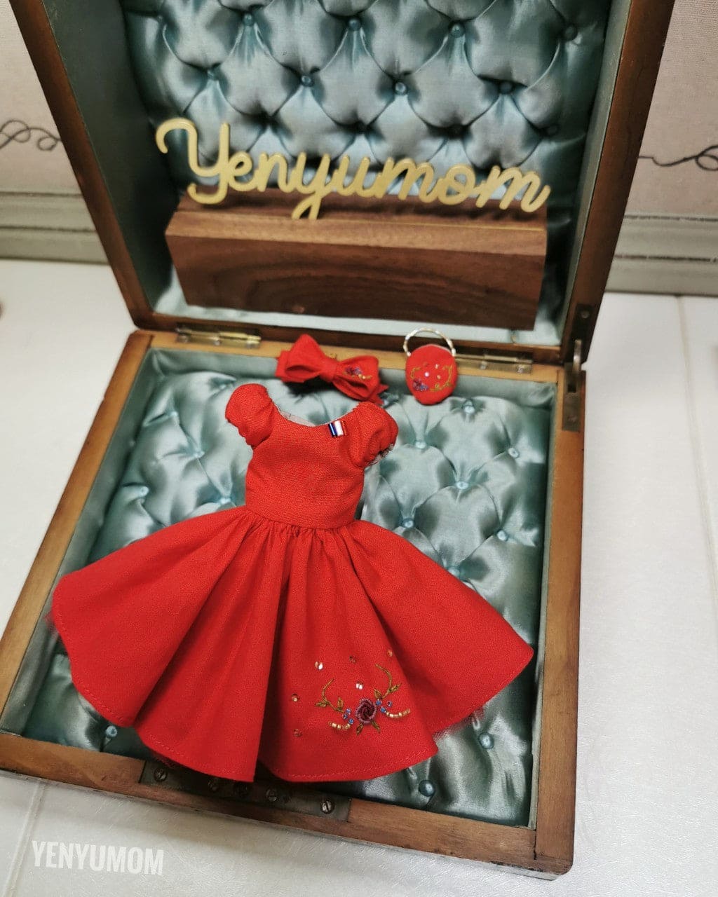 YenyumomEmbroidery Dress Set / Retro Licca Kuku Clara jjorori Harmon JiWu+Documentary YenyumomEmbroidery Dress Set / Retro Licca Kuku Clara jjorori Harmon JiWu+Documentary